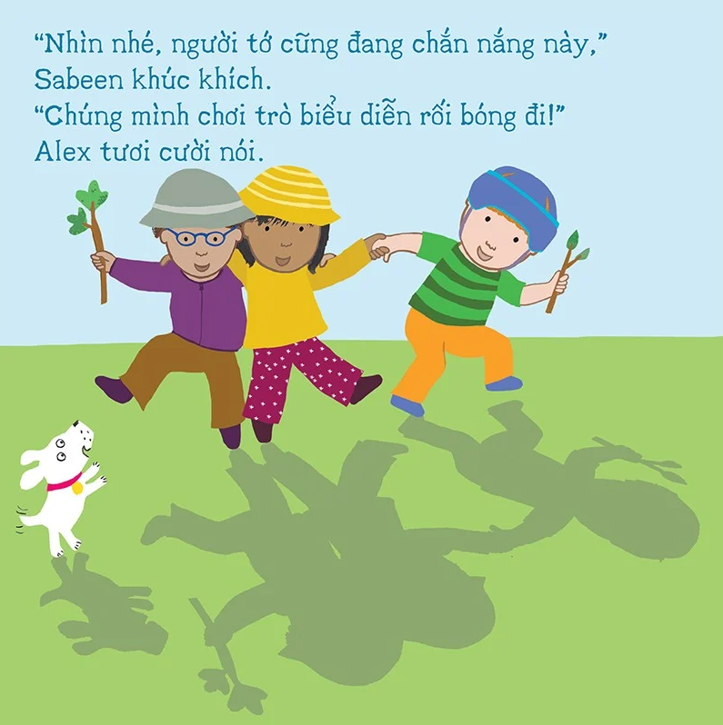 thí nghiệm vui cùng rosa - trò chơi rối bóng