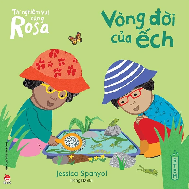 thí nghiệm vui cùng rosa - vòng đời của ếch