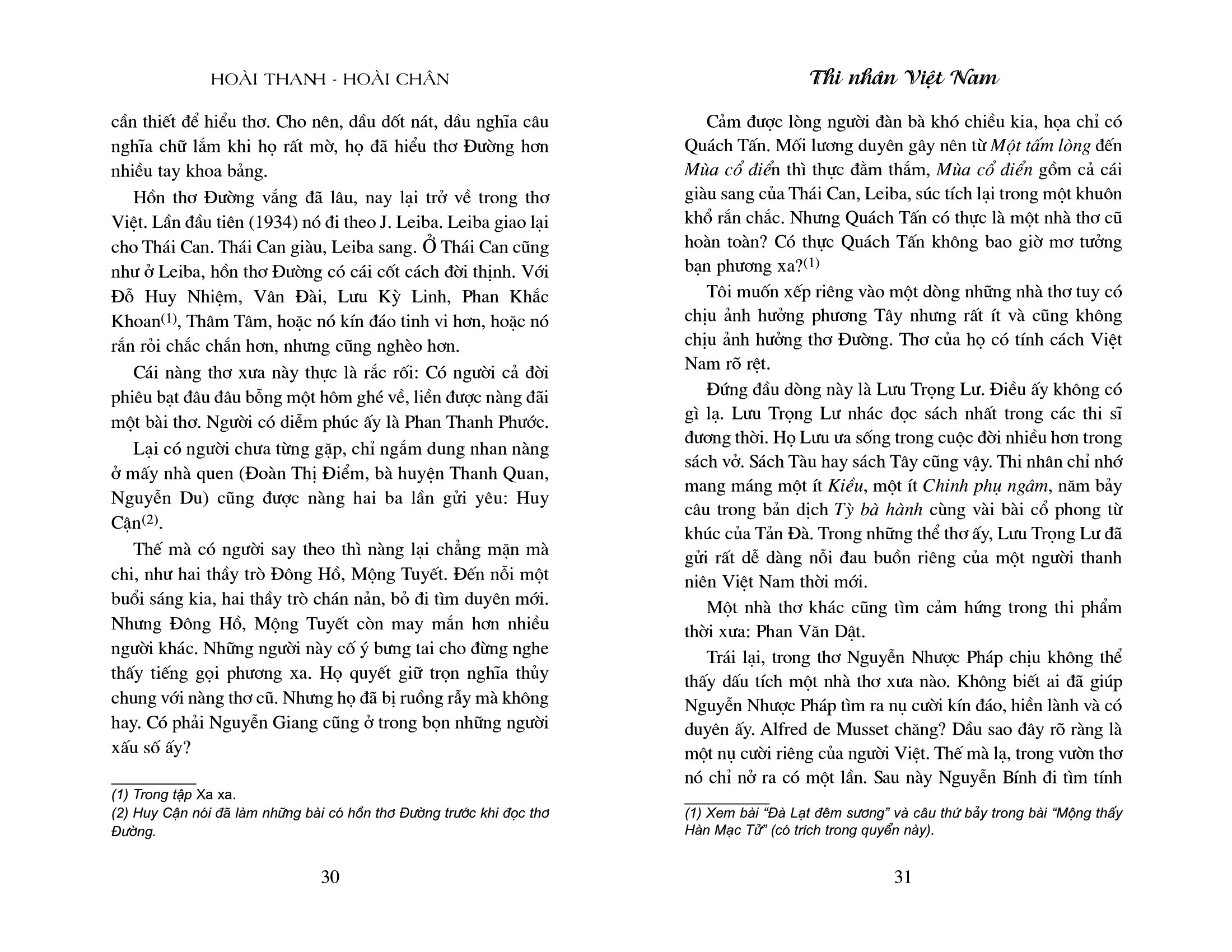 thi nhân việt nam (tái bản 2018)