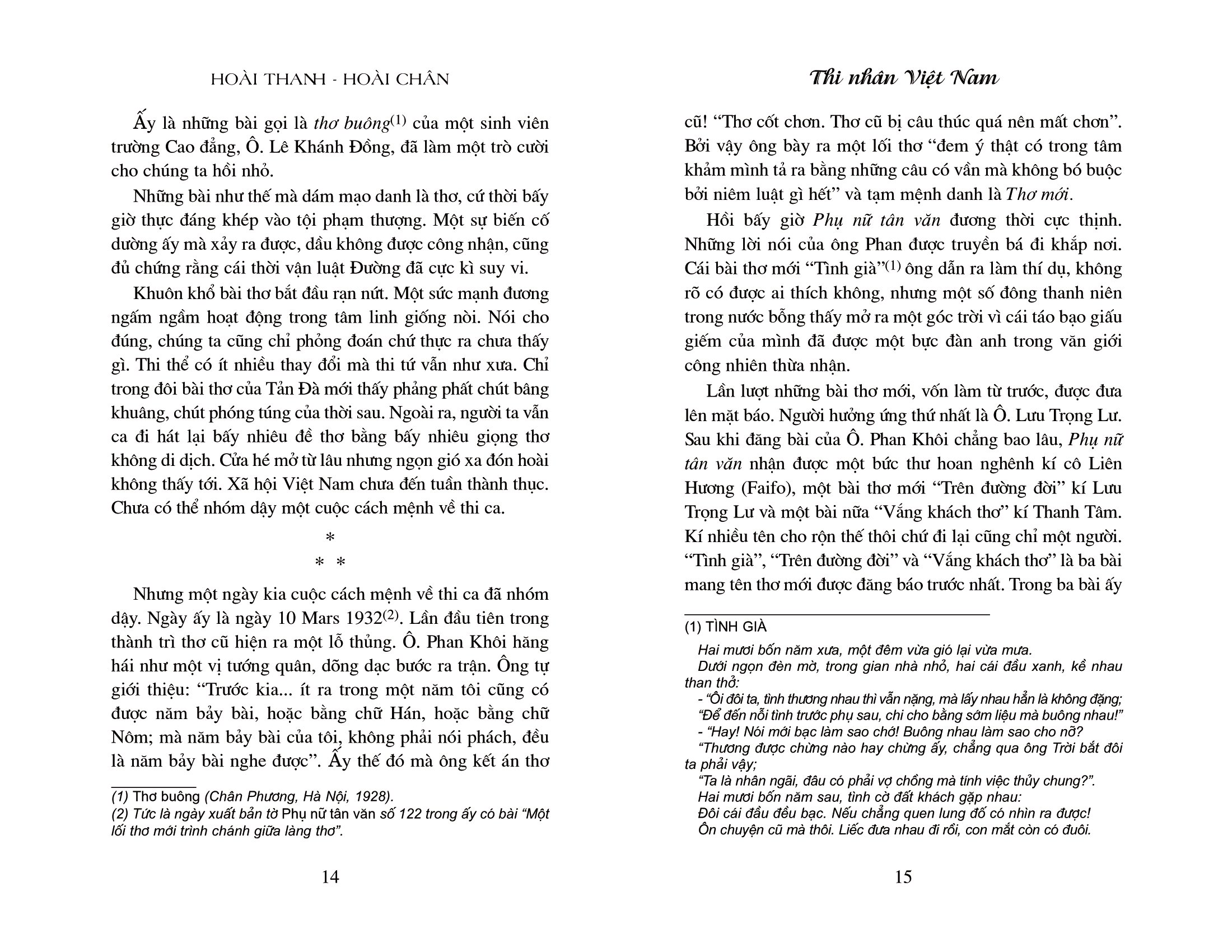 thi nhân việt nam (tái bản 2018)