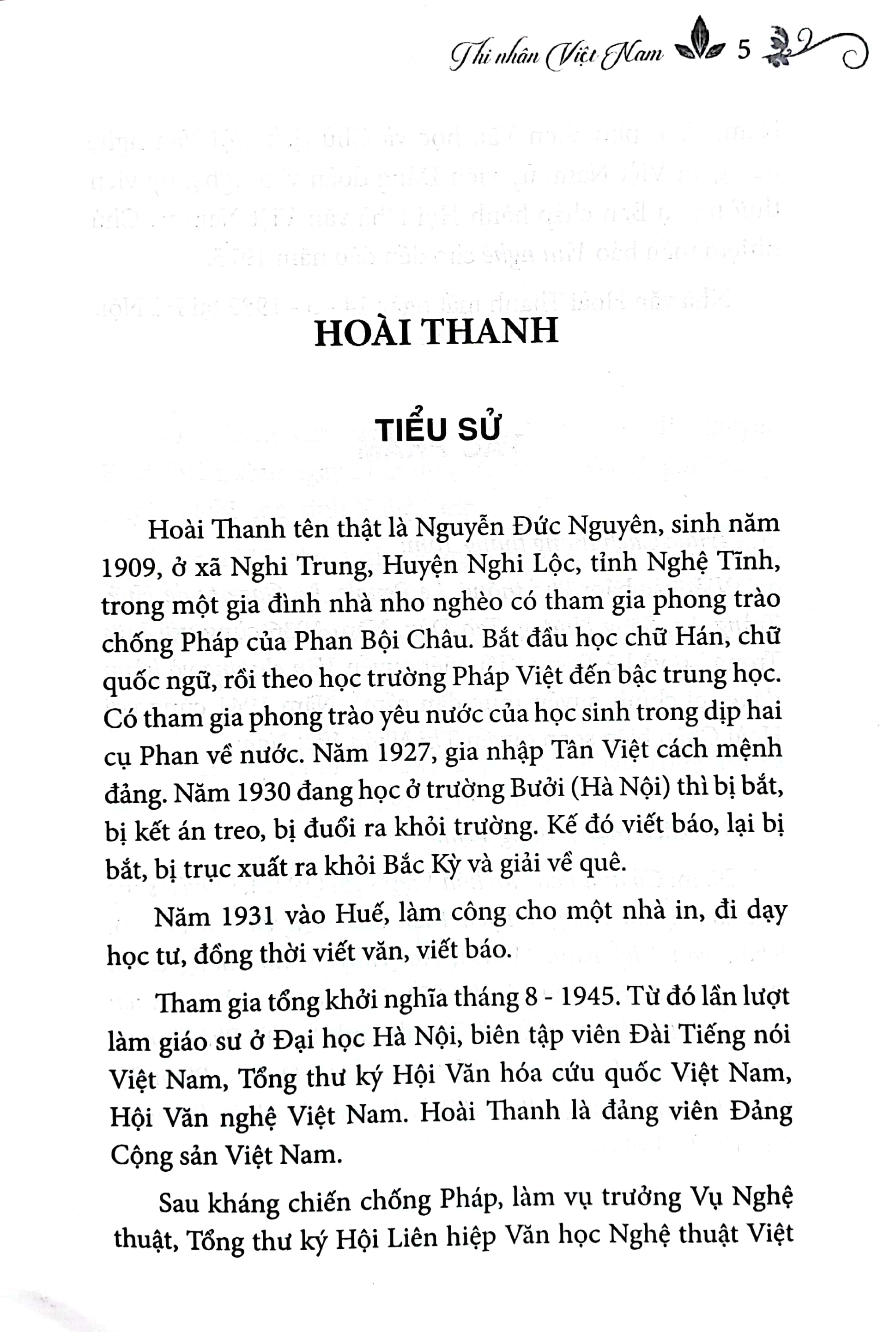 thi nhân việt nam (tái bản 2023)