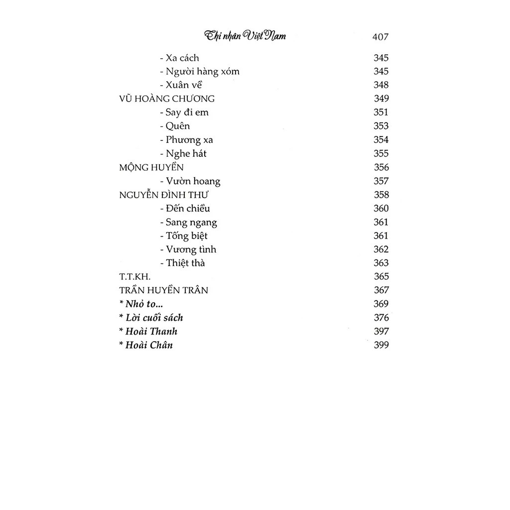 thi nhân việt nam (tái bản 2025)