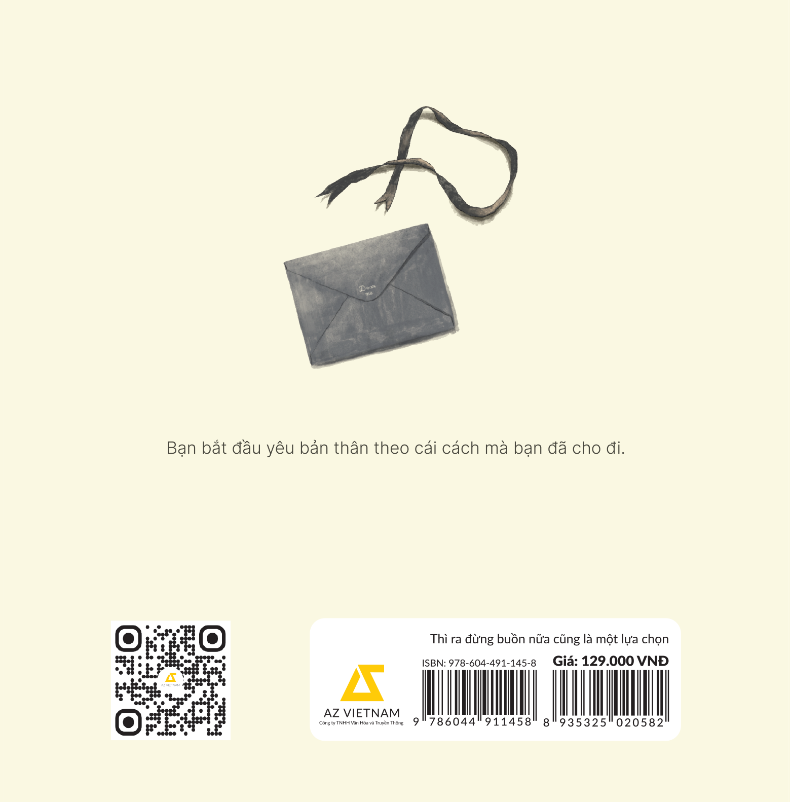 thì ra đừng buồn nữa cũng là một lựa chọn