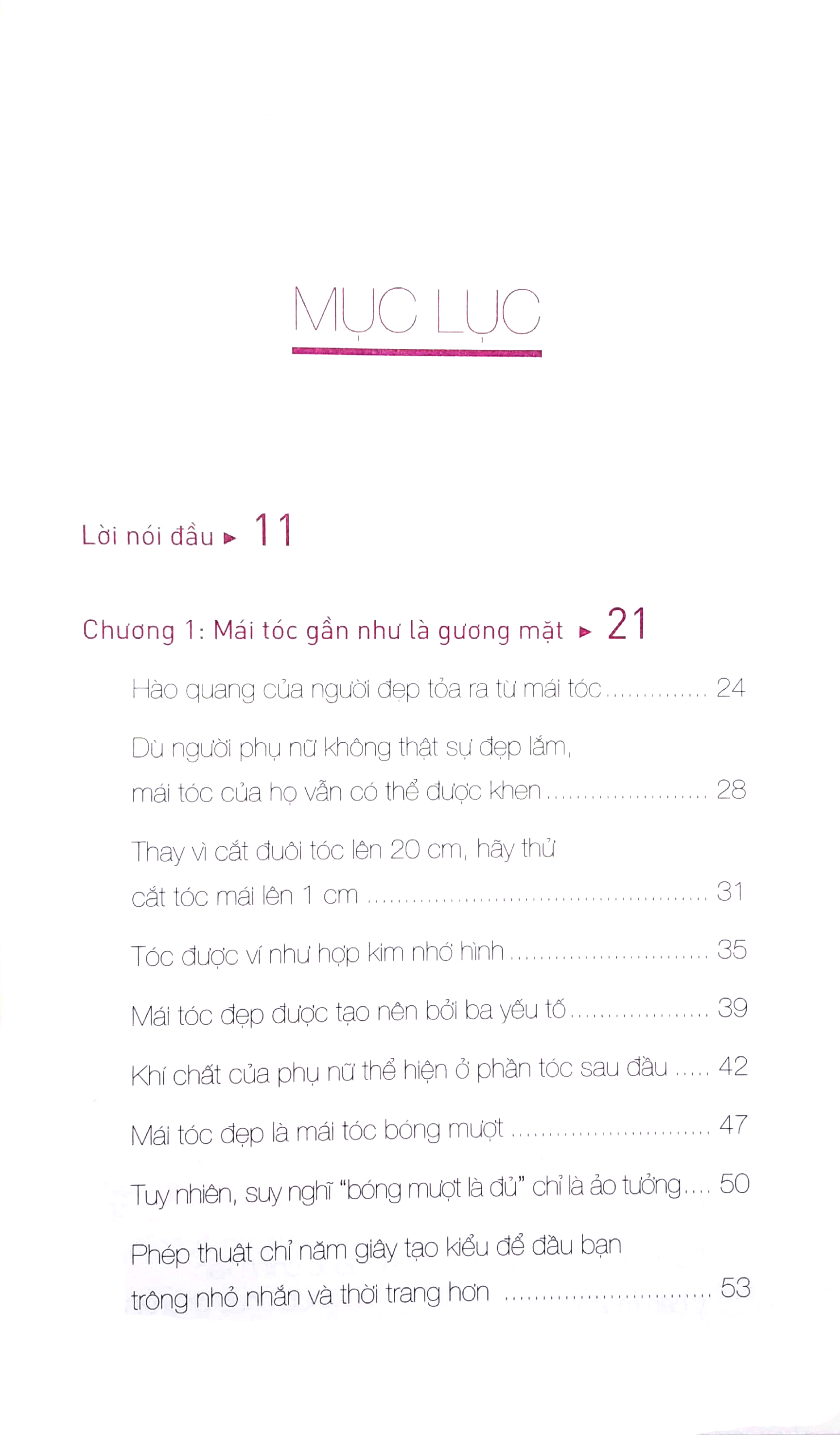 thì thầm cùng tóc