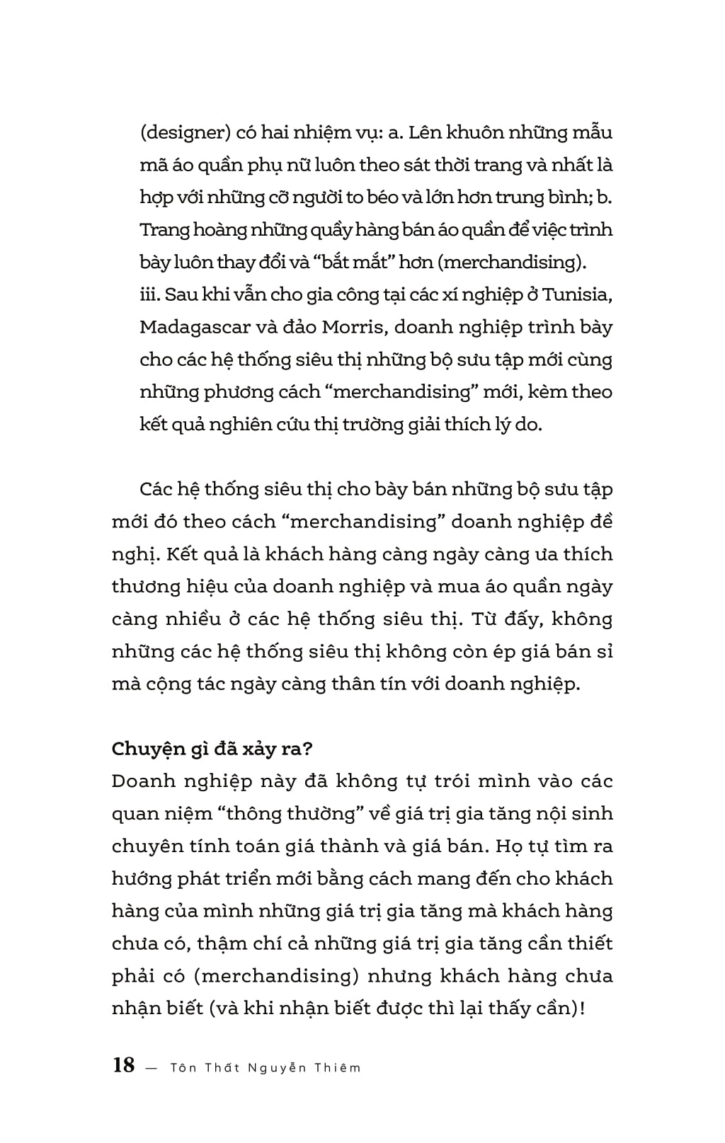 thị trường chiến lược cơ cấu