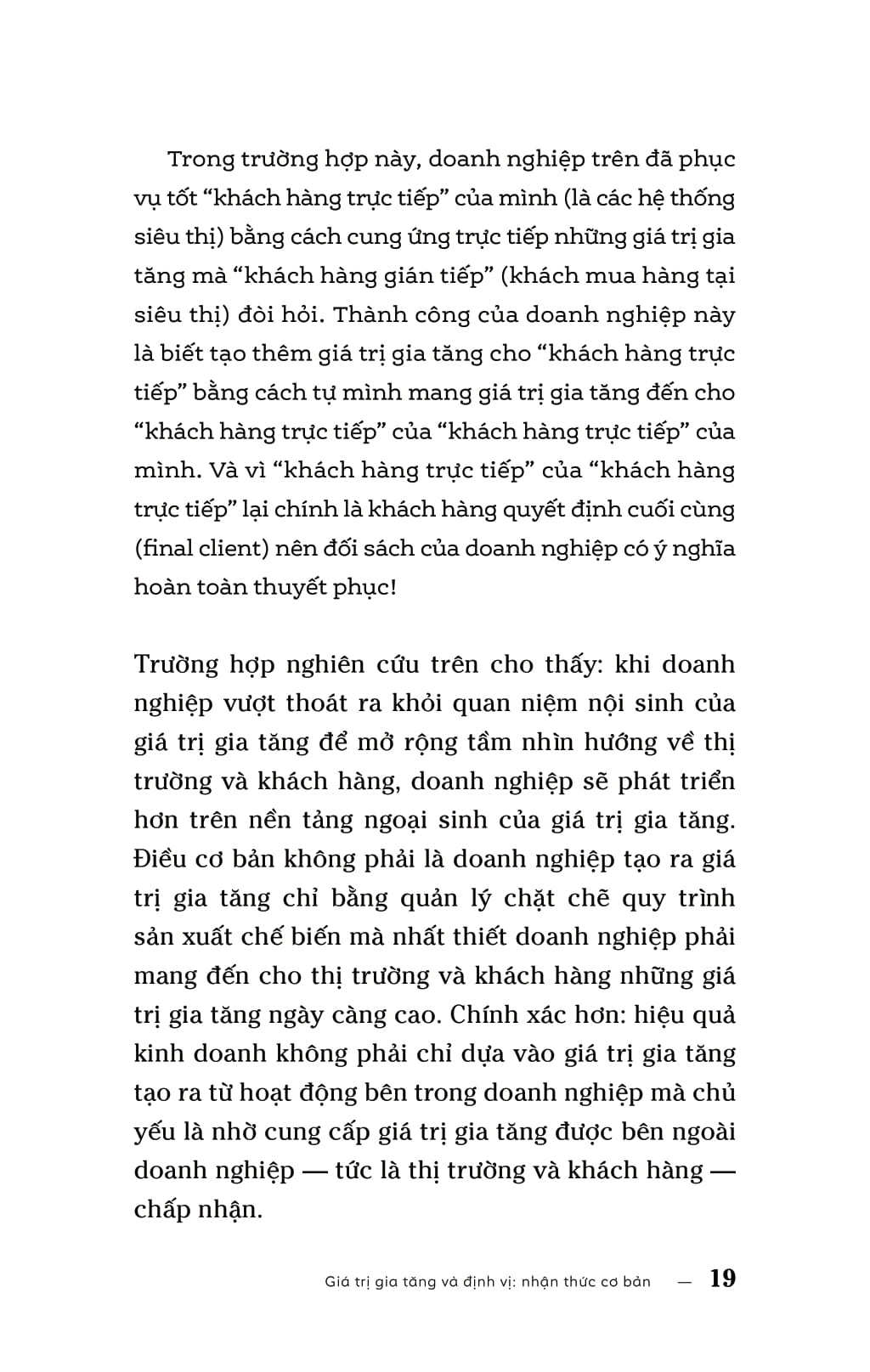 thị trường chiến lược cơ cấu