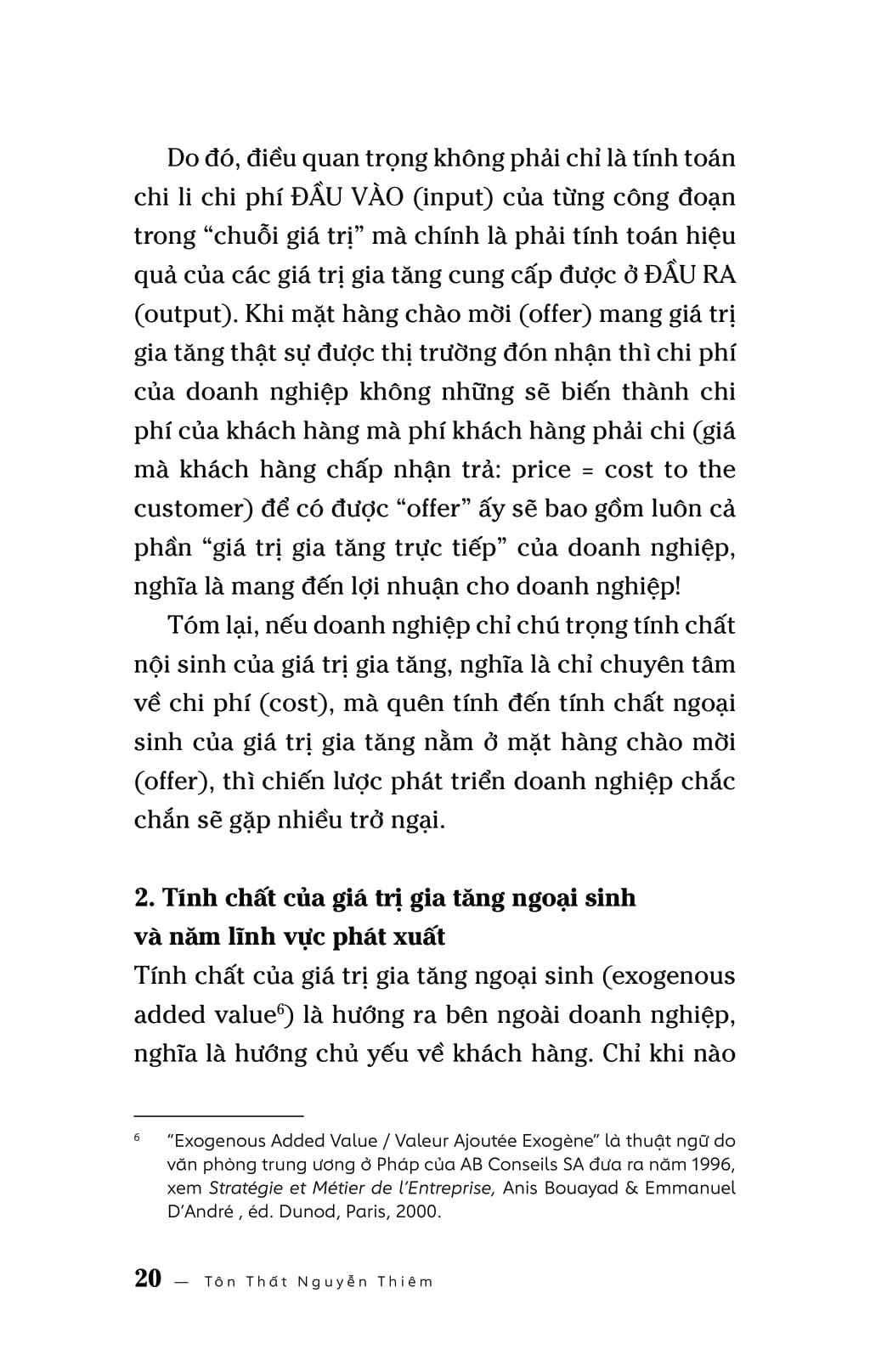 thị trường chiến lược cơ cấu