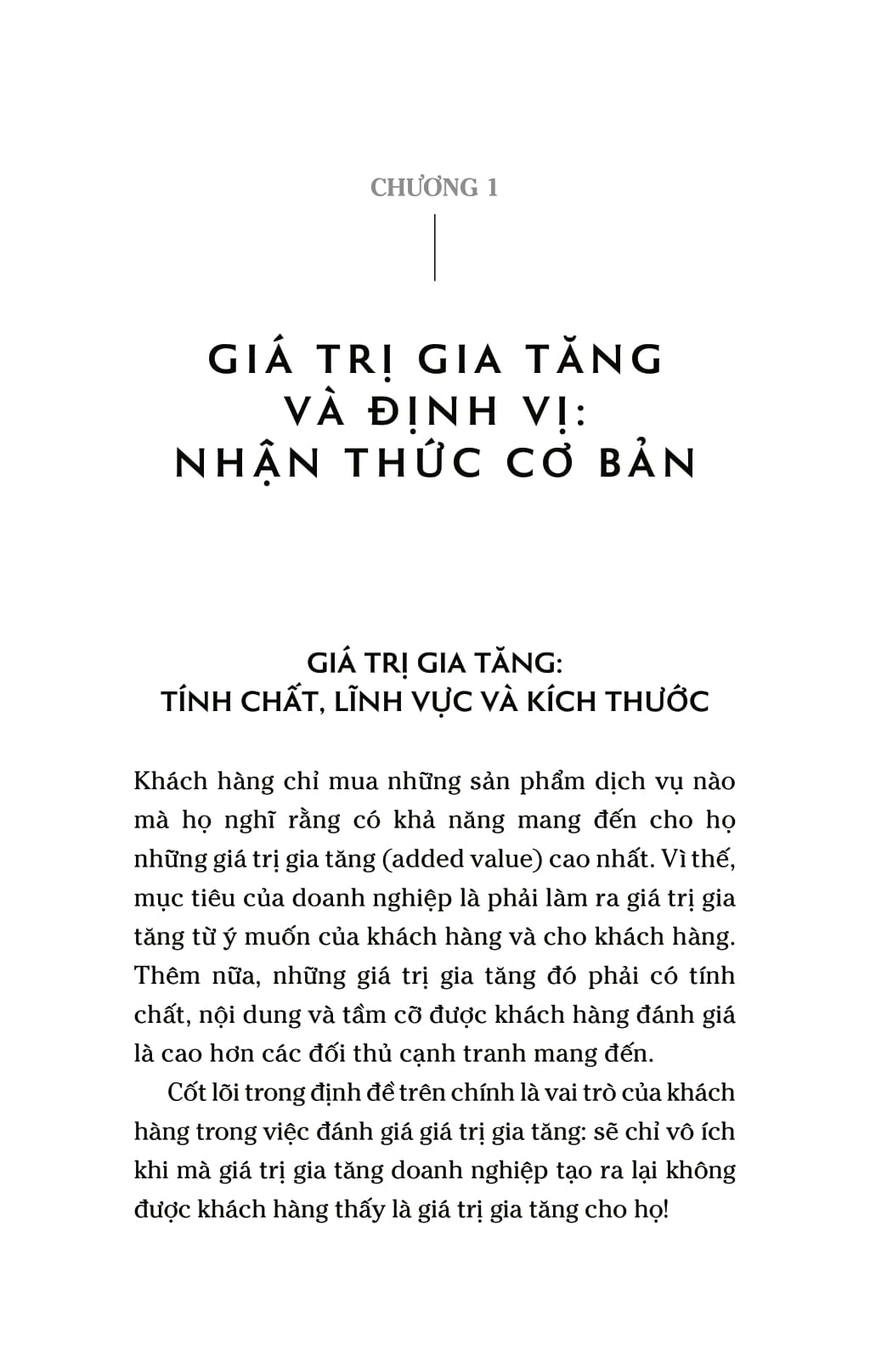 thị trường chiến lược cơ cấu