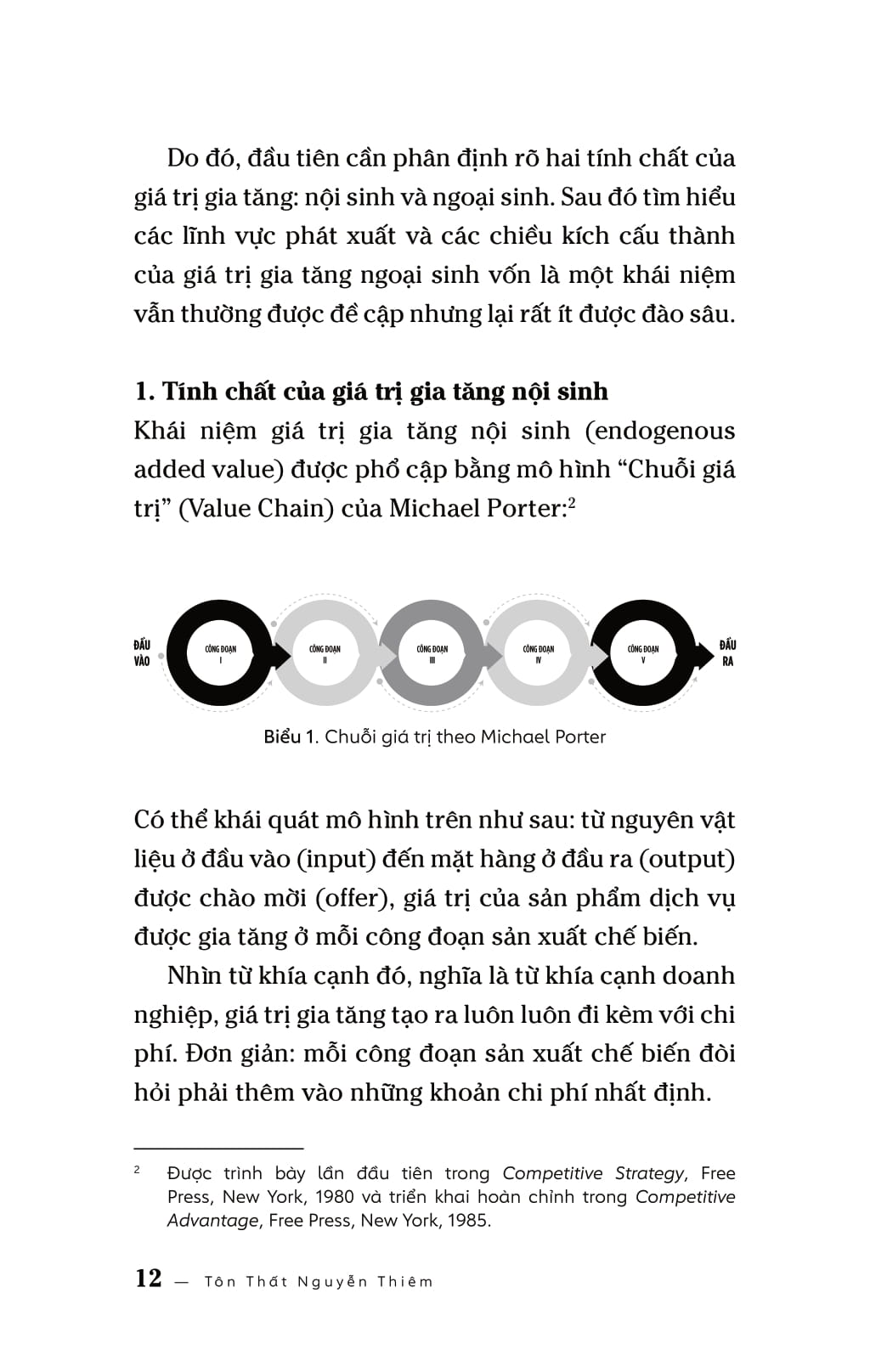 thị trường chiến lược cơ cấu