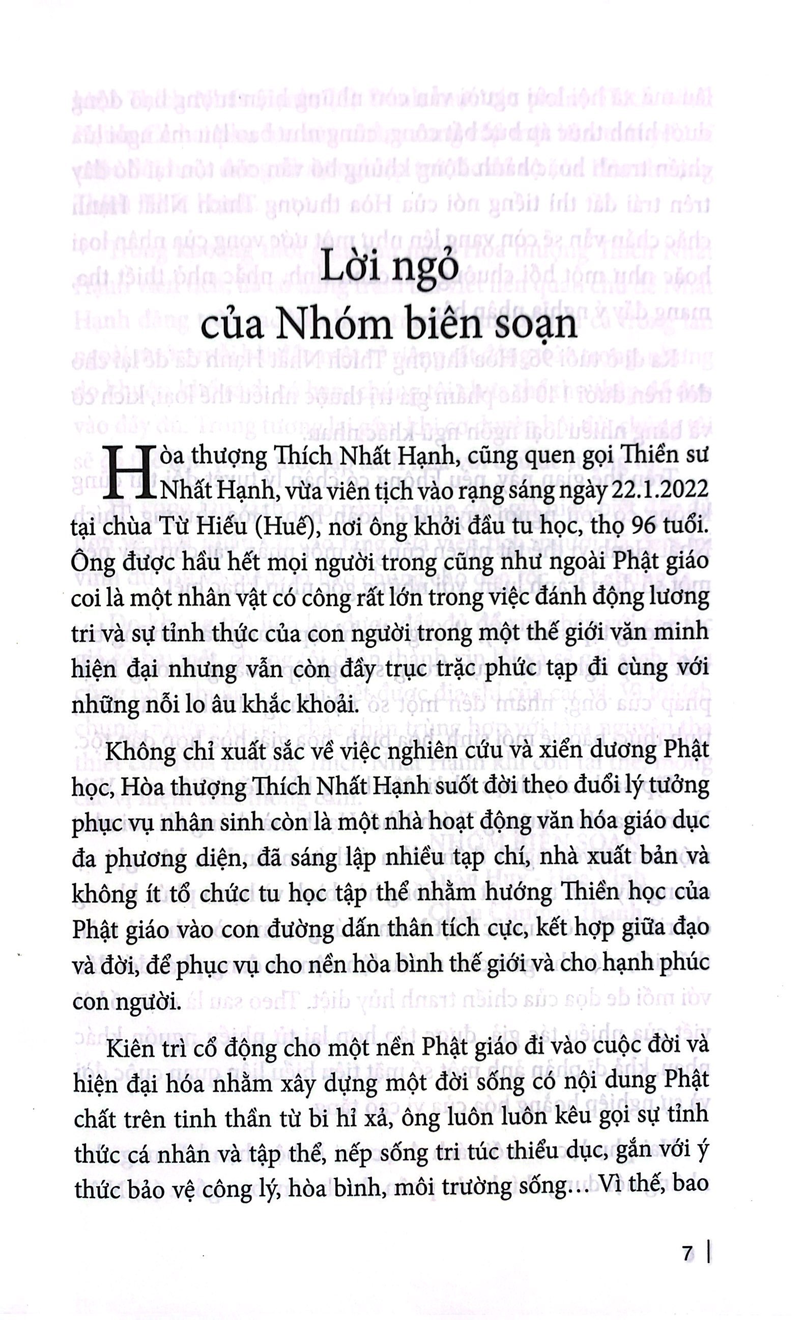 thích nhất hạnh - người thắp sáng con đường tỉnh thức