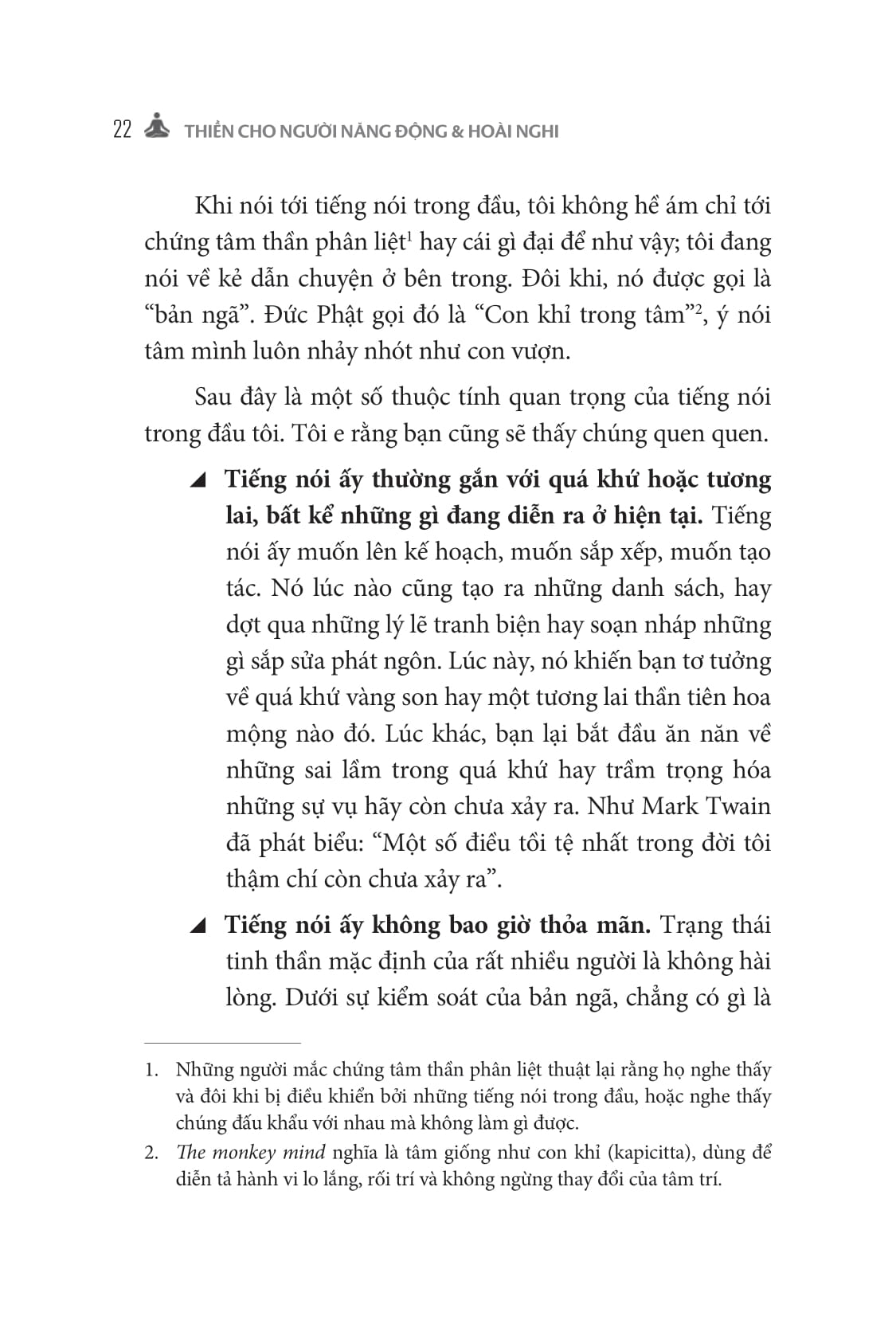 thiền cho người năng động và hoài nghi