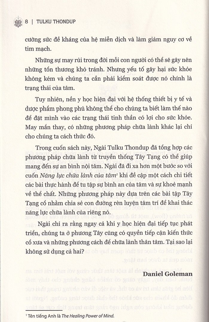 thiền chữa lành thân và tâm