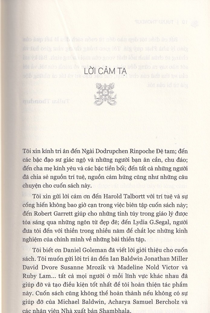 thiền chữa lành thân và tâm