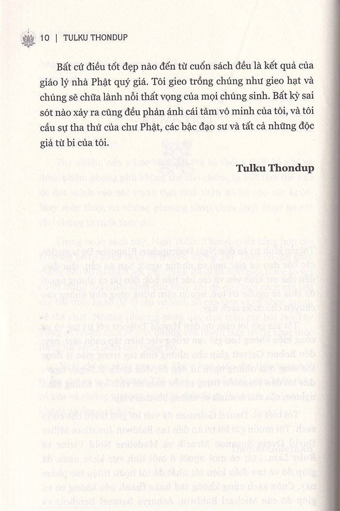 thiền chữa lành thân và tâm