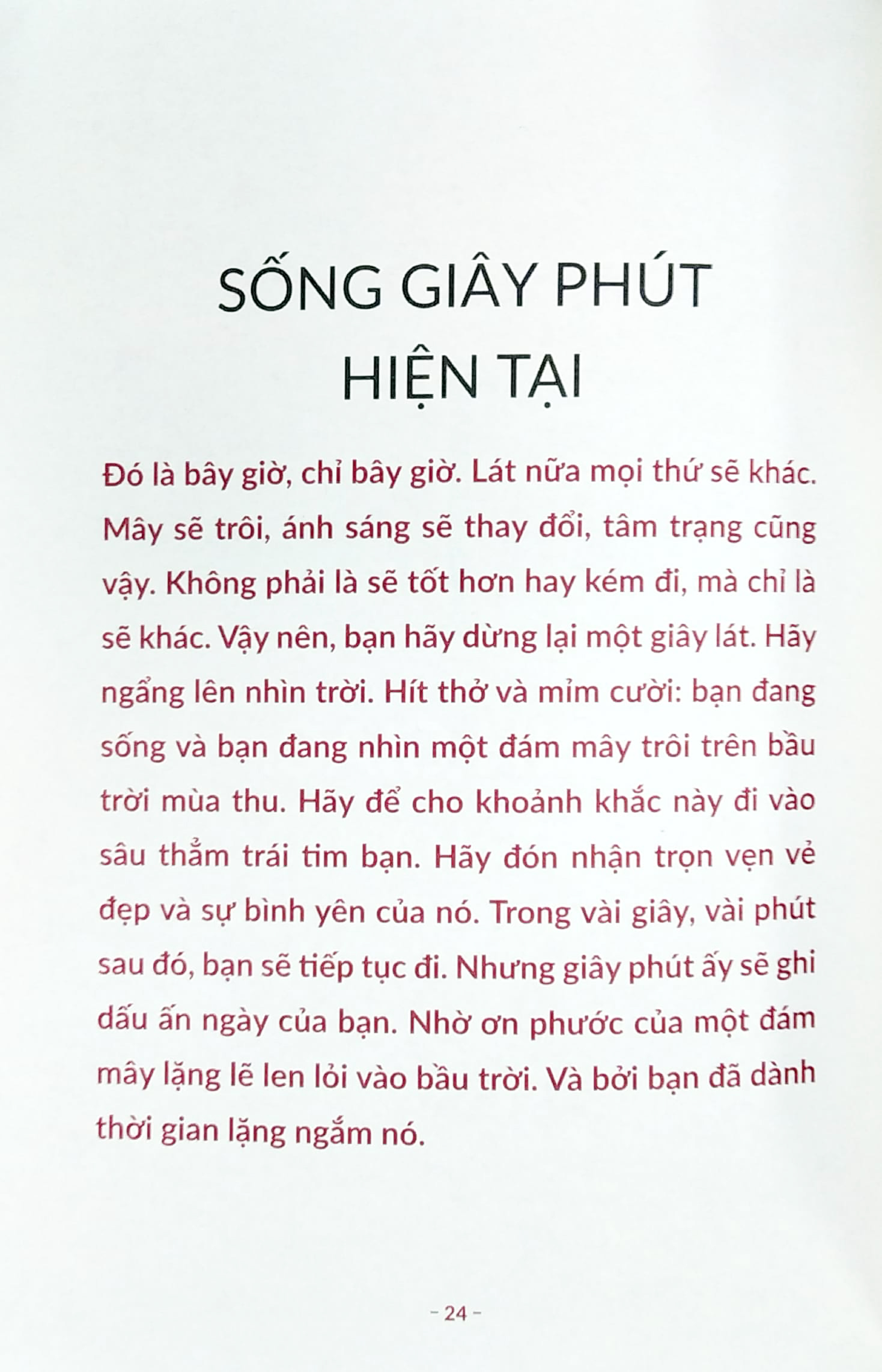 thiền định mỗi ngày - một cẩm nang nhỏ giúp luôn sống trong tỉnh thức