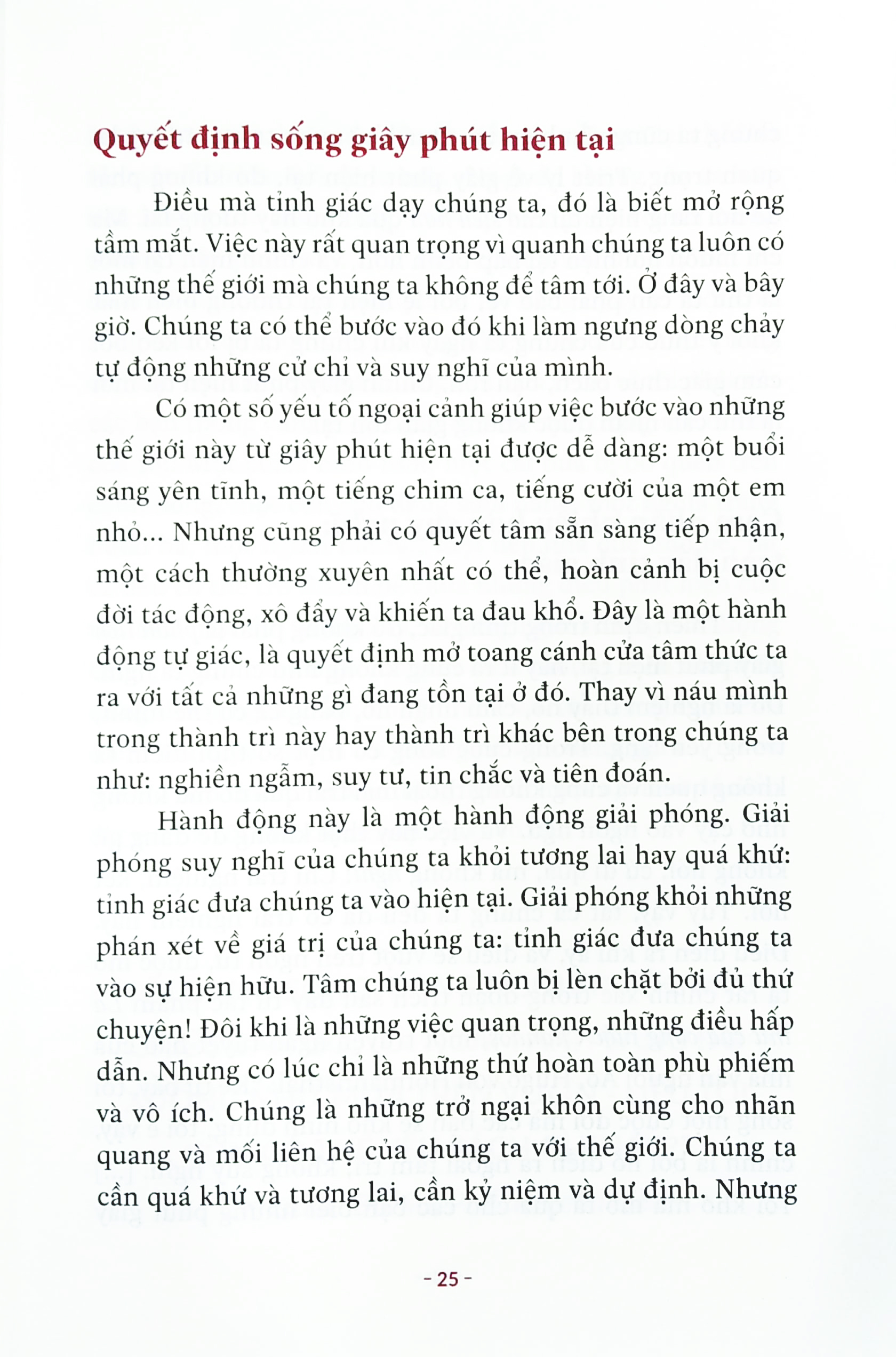 thiền định mỗi ngày - một cẩm nang nhỏ giúp luôn sống trong tỉnh thức