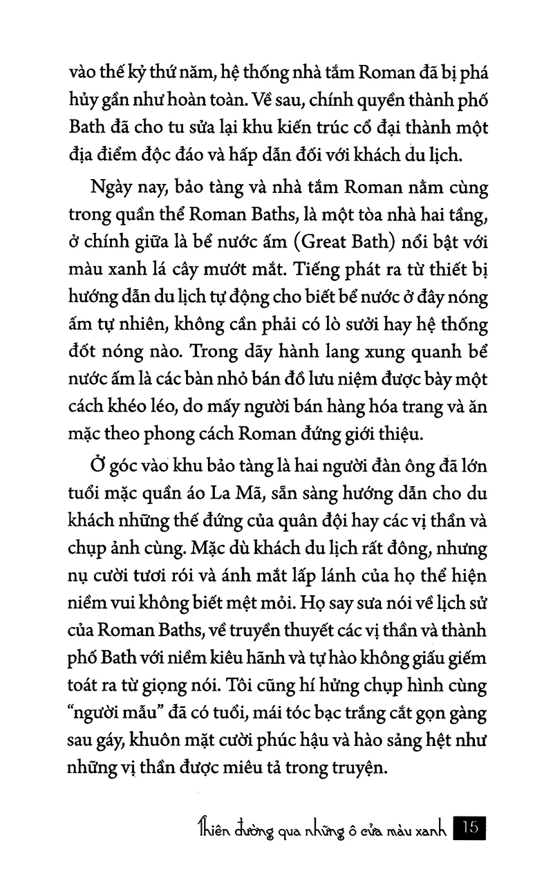 thiên đường qua những ô cửa màu xanh