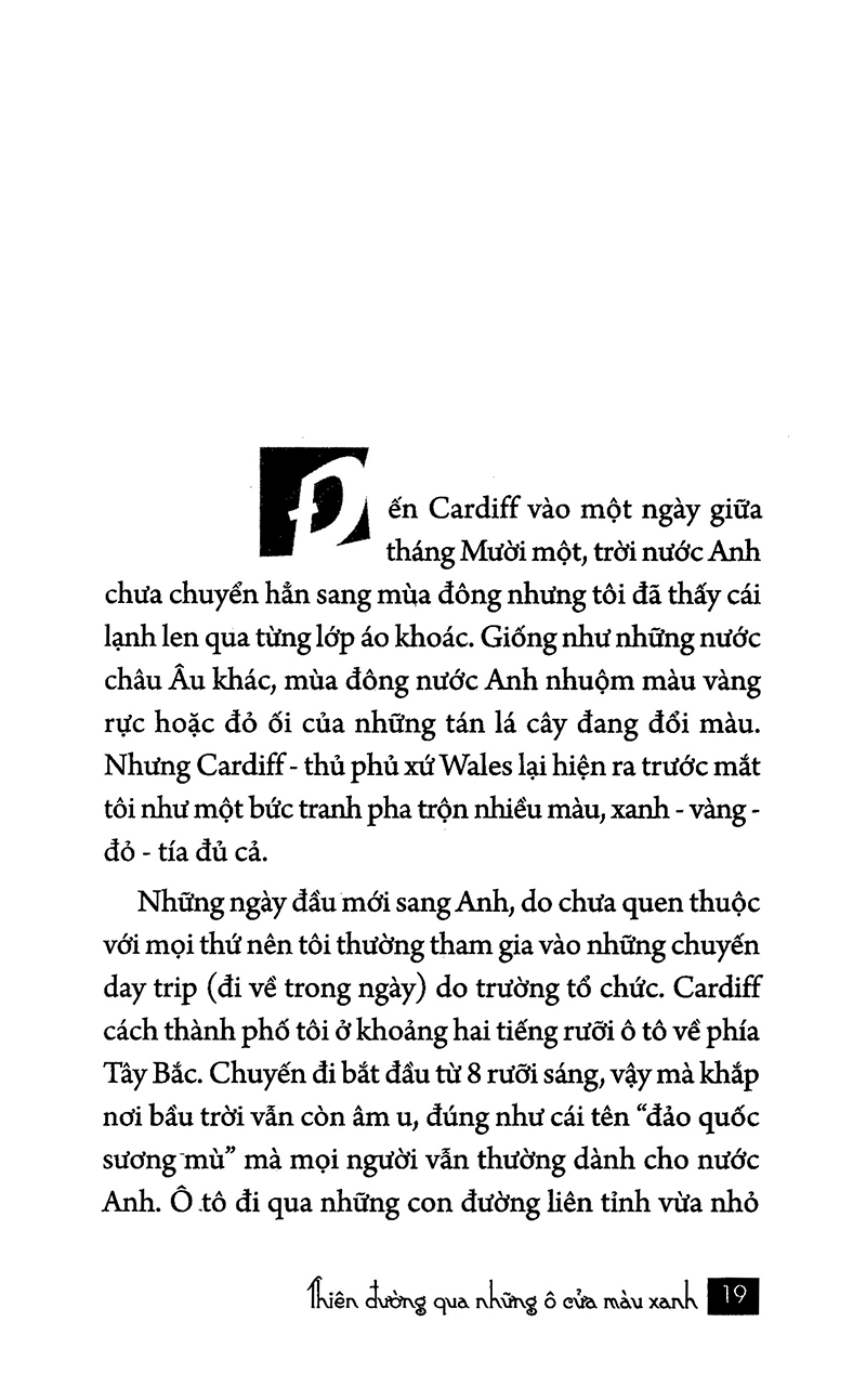 thiên đường qua những ô cửa màu xanh