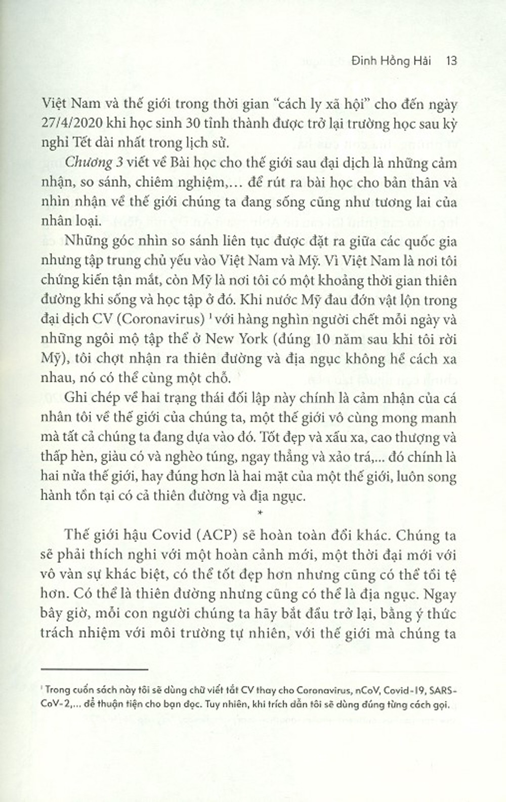 Thien Duong Va Dia Nguc (Ghi Chep Trong Dai Dich Coronavirus)