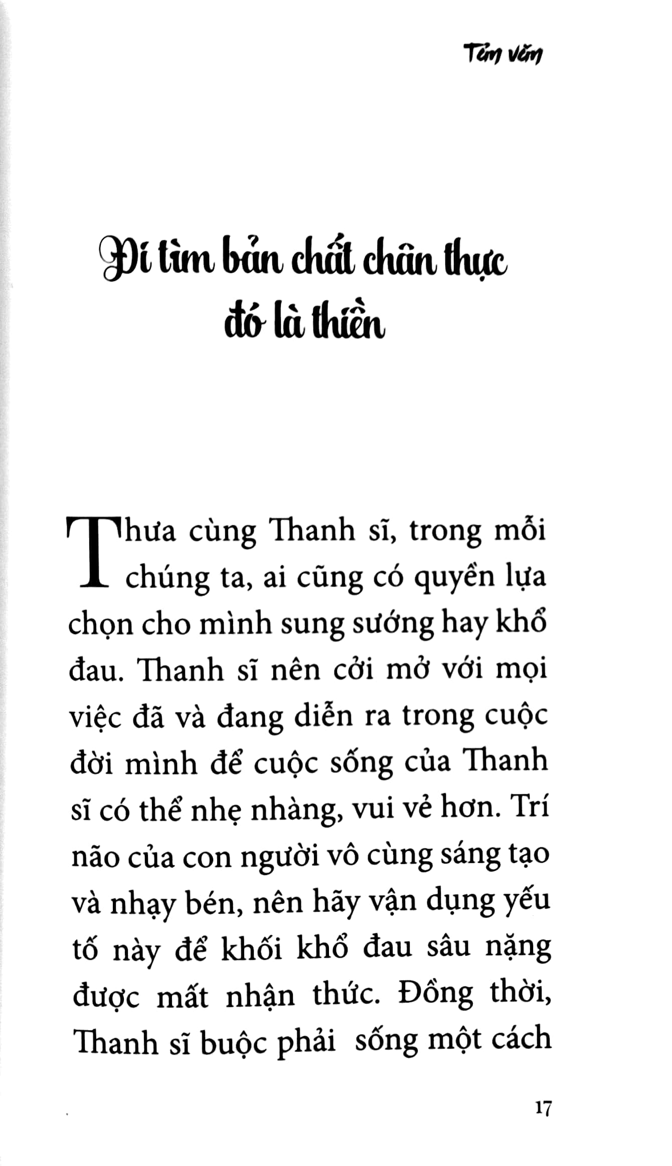 thiền là thế
