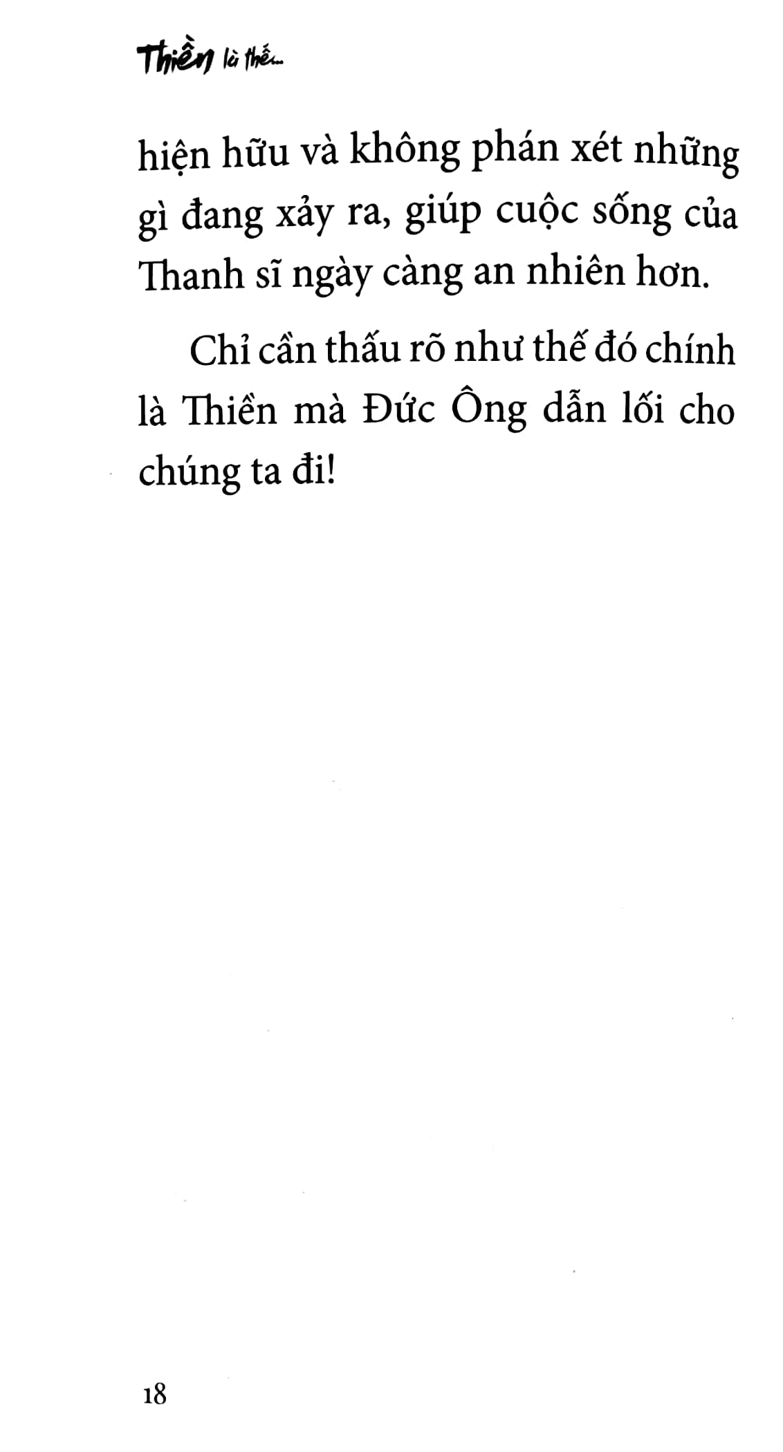 thiền là thế