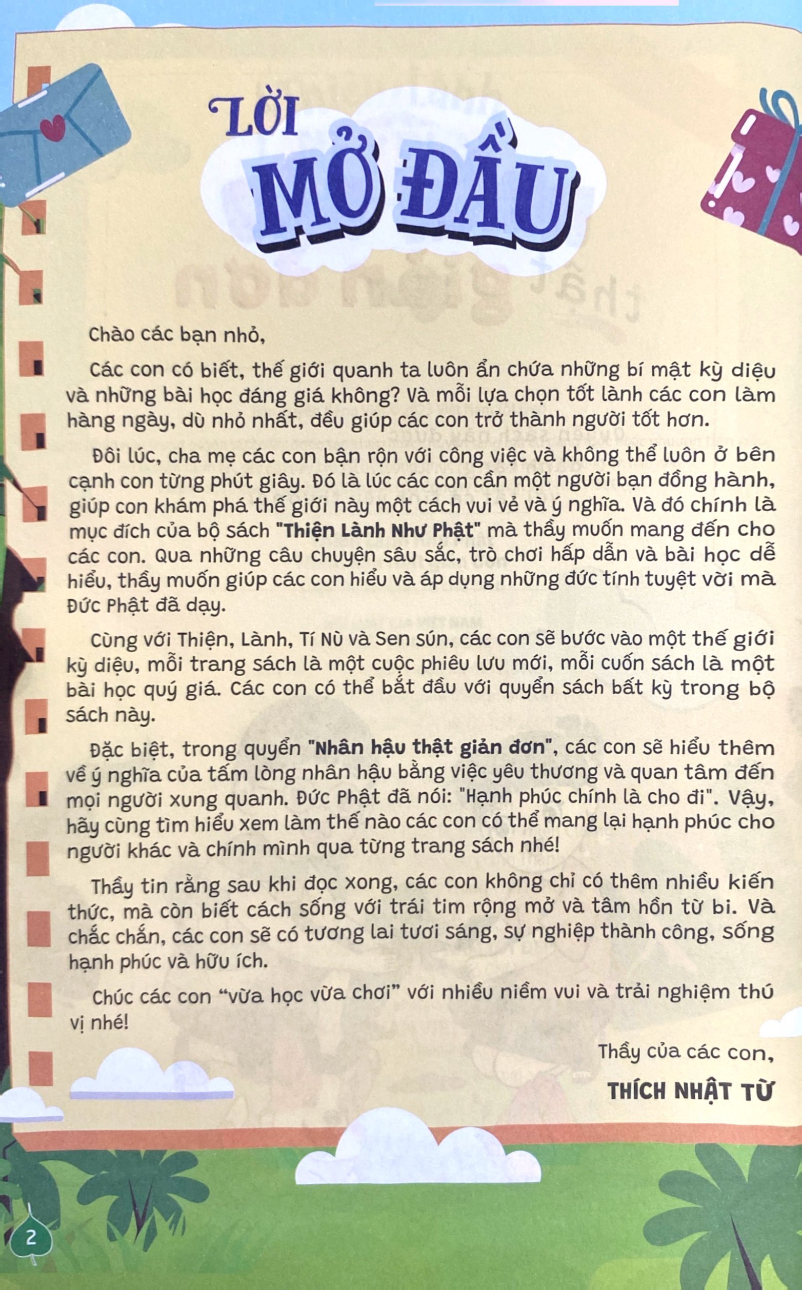 thiện lành như phật - nhân hậu thật đơn giản