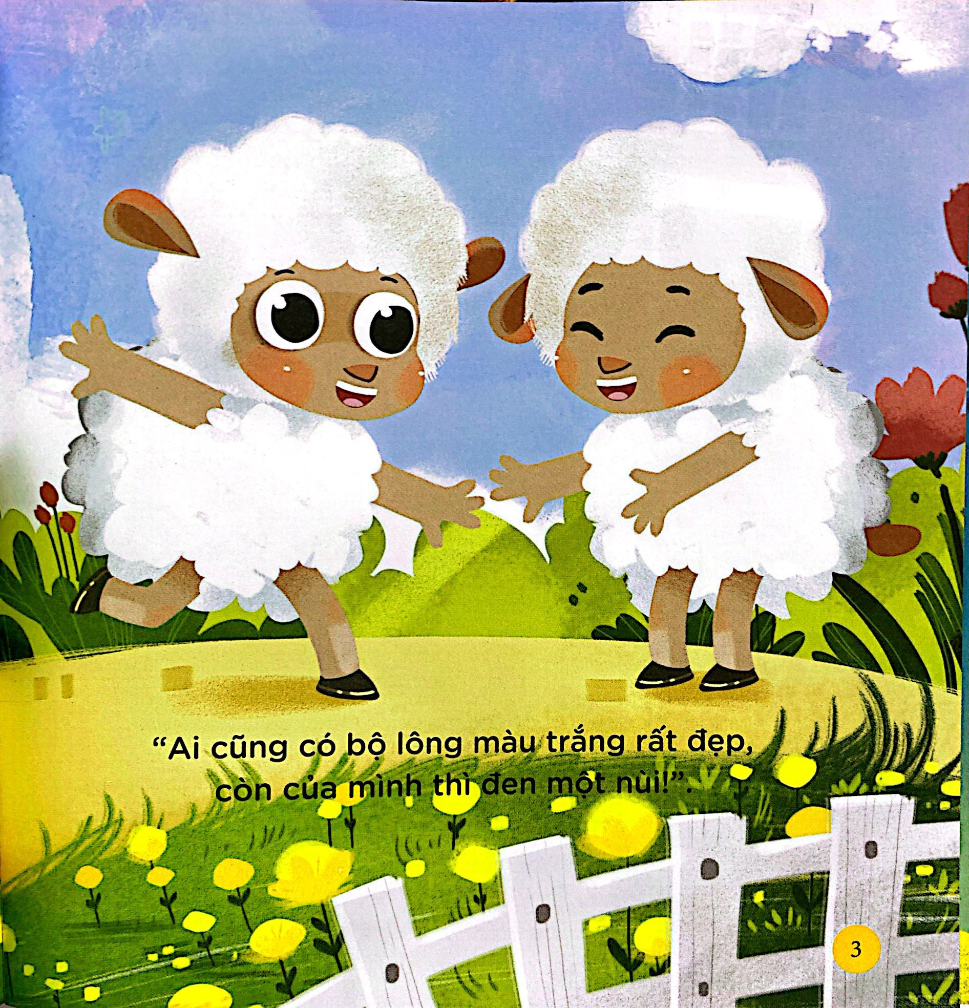 thiên nhiên kỳ thú - cừu đen không giống ai