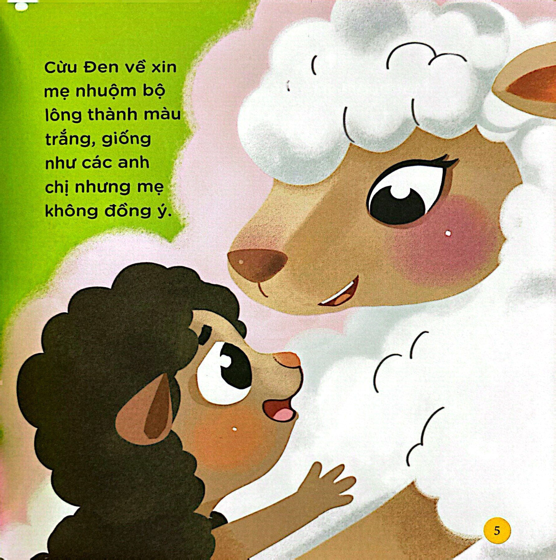 thiên nhiên kỳ thú - cừu đen không giống ai