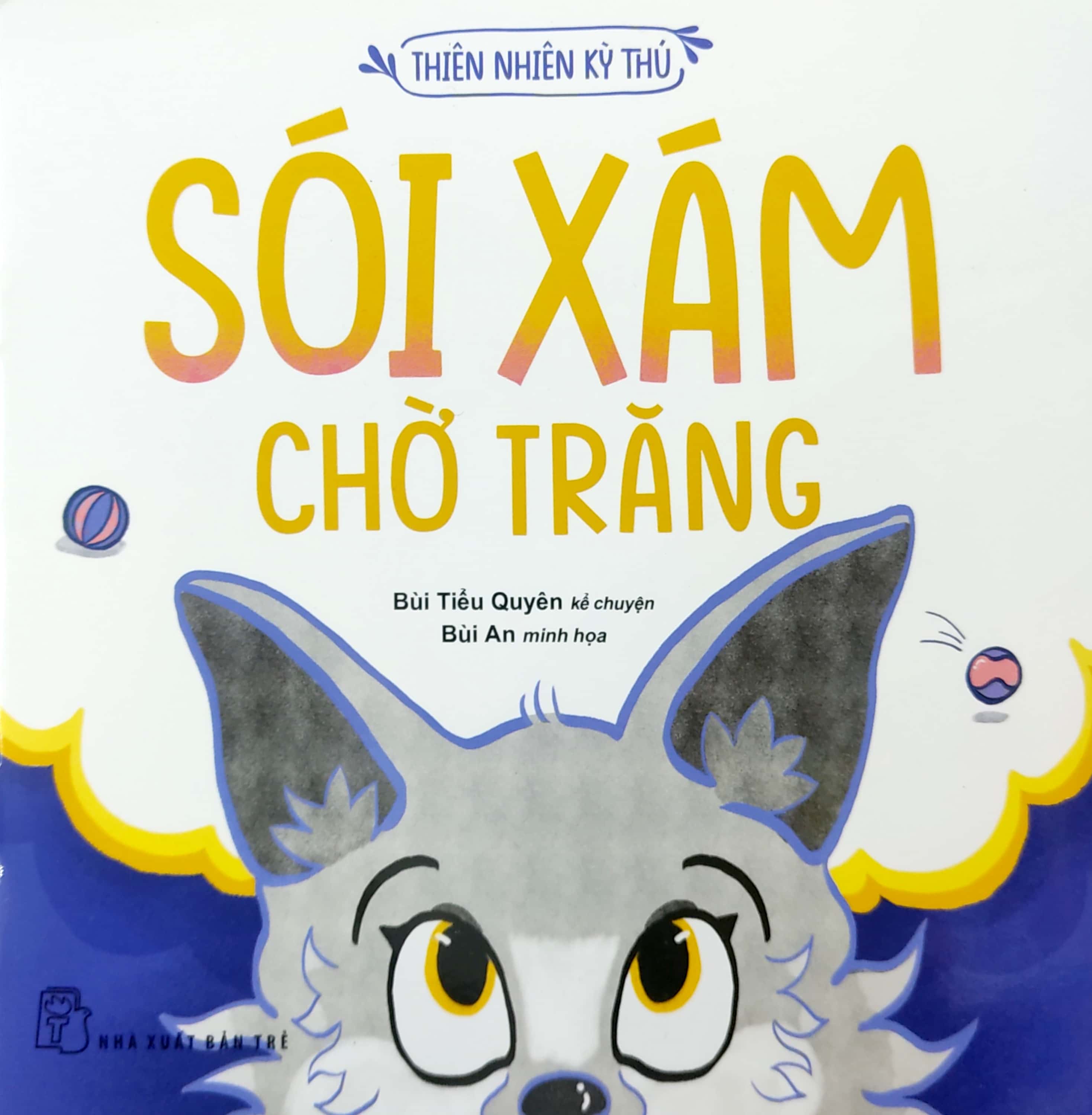 thiên nhiên kỳ thú - sói xám chờ trăng