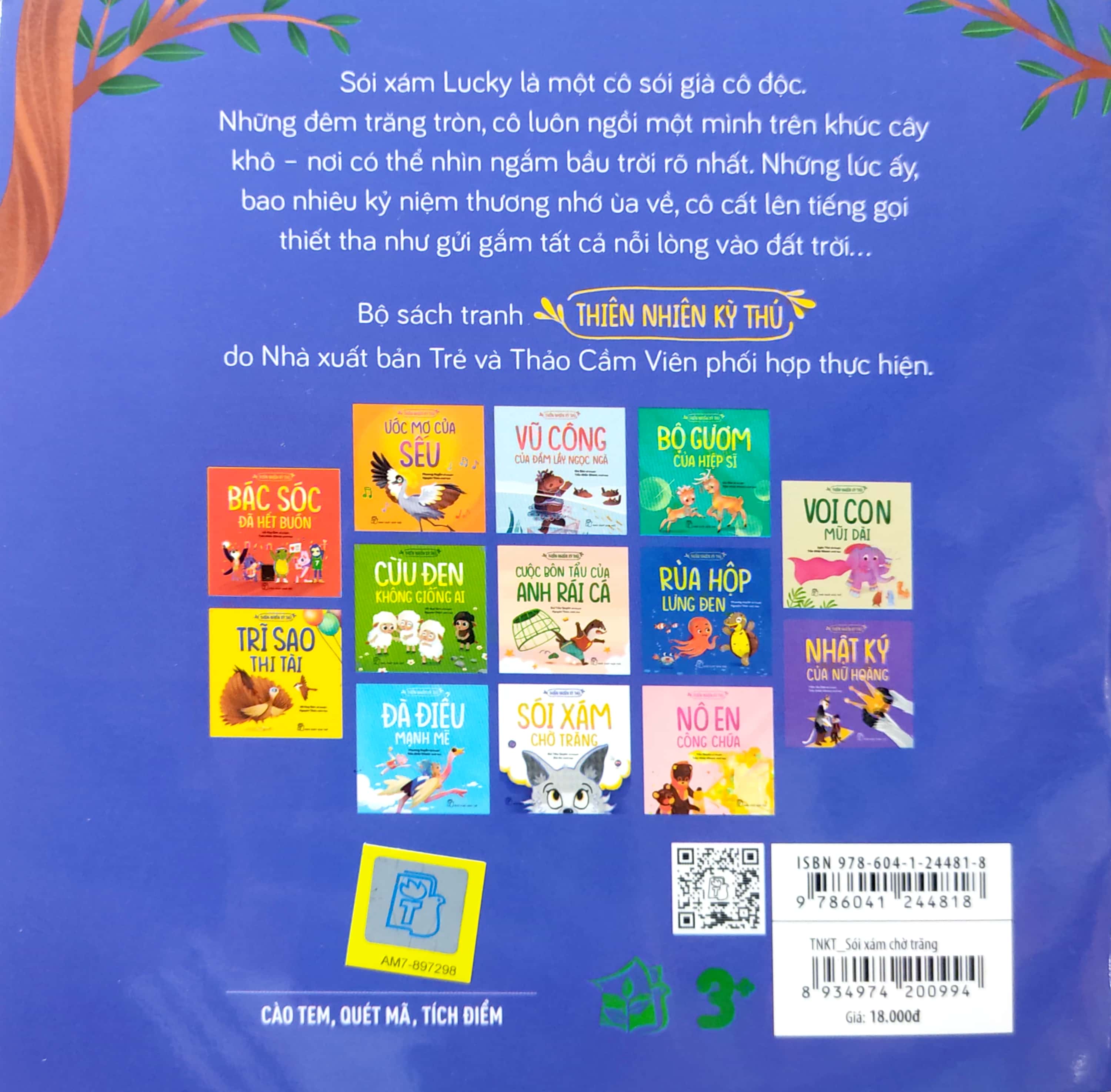 thiên nhiên kỳ thú - sói xám chờ trăng