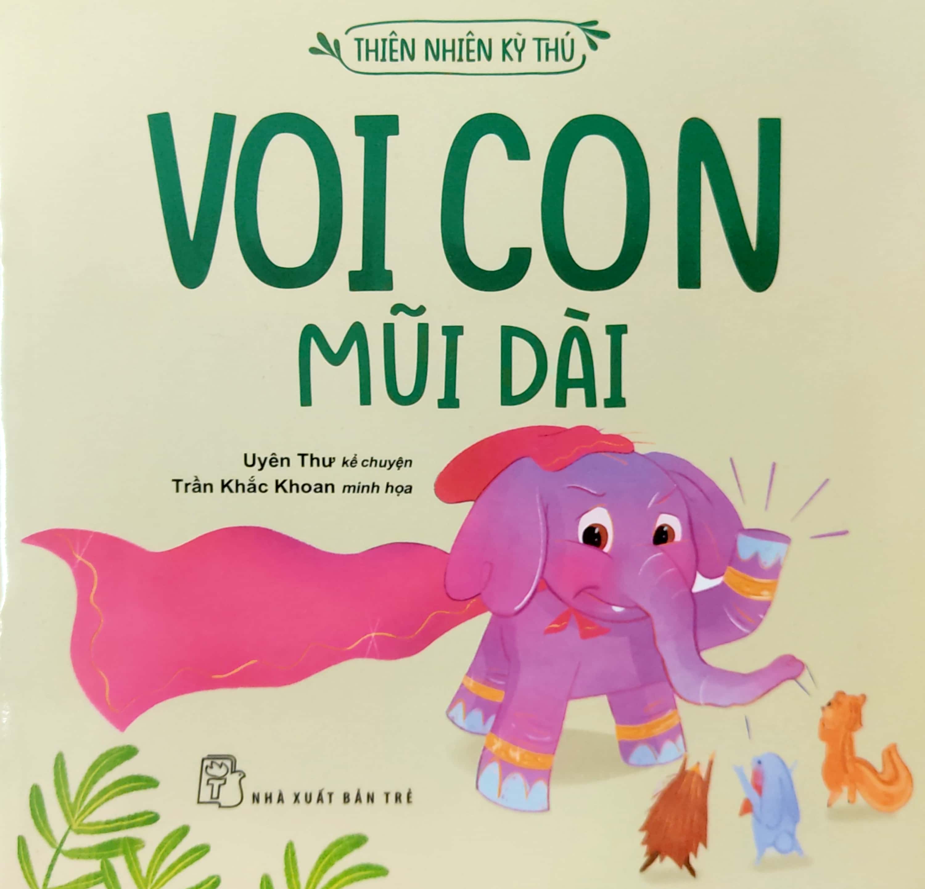 thiên nhiên kỳ thú - voi con mũi dài