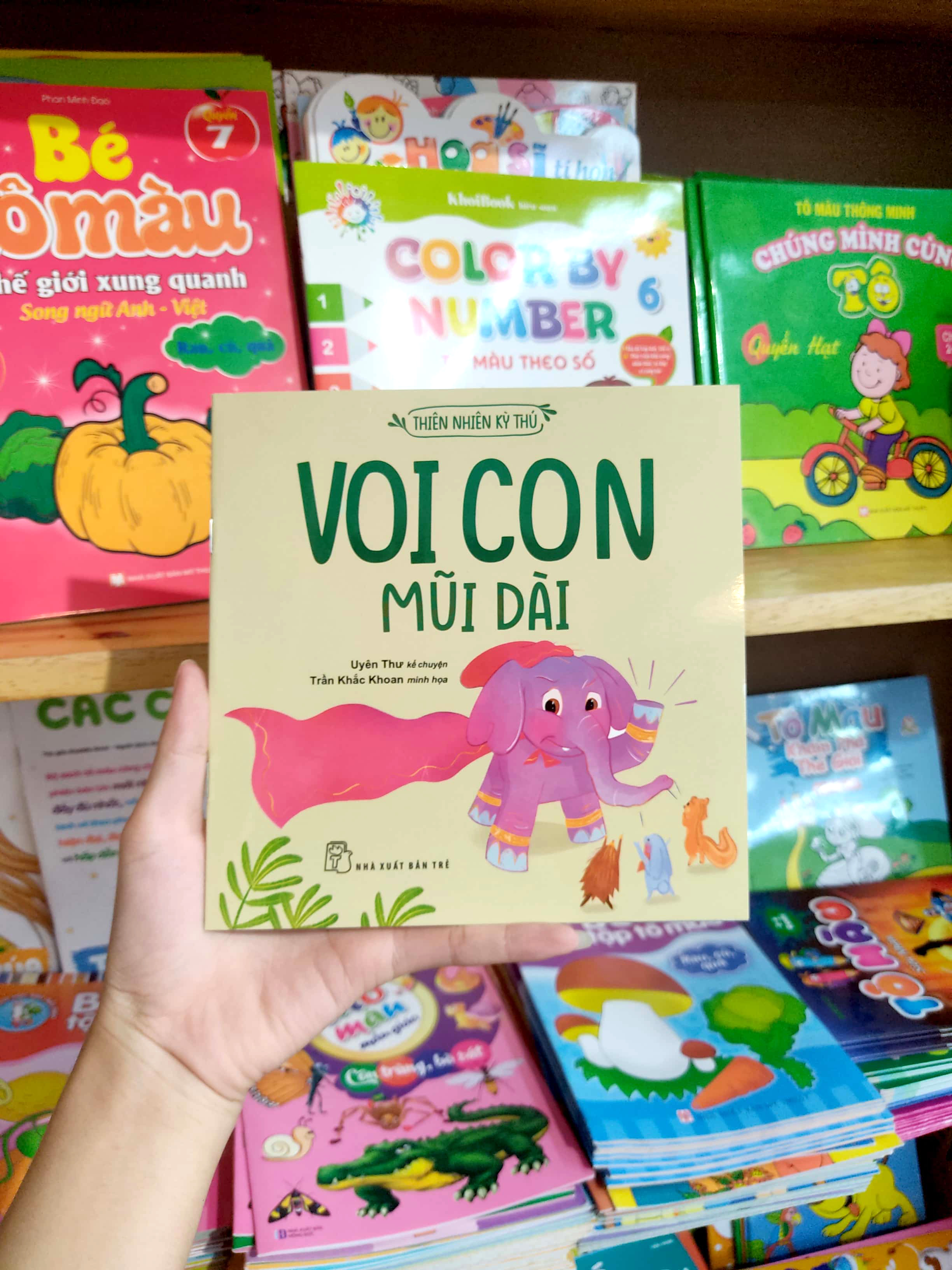 thiên nhiên kỳ thú - voi con mũi dài