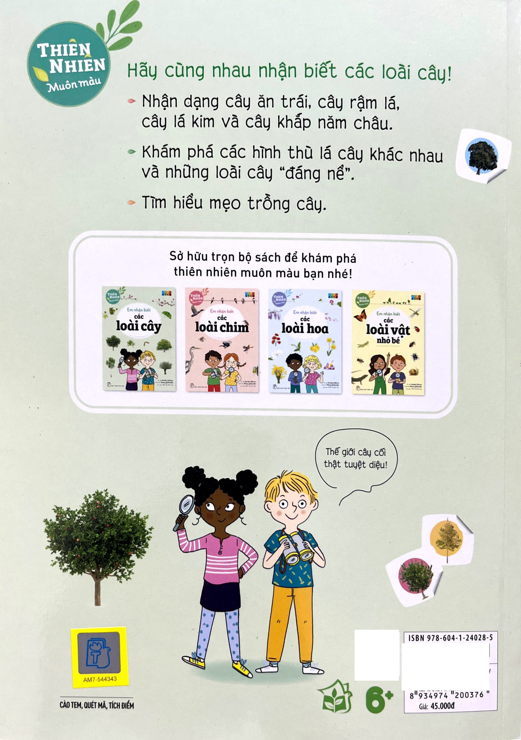 thiên nhiên muôn màu - stem - em nhận biết các loài cây