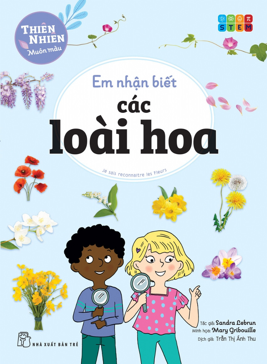 thiên nhiên muôn màu - stem - em nhận biết các loài hoa