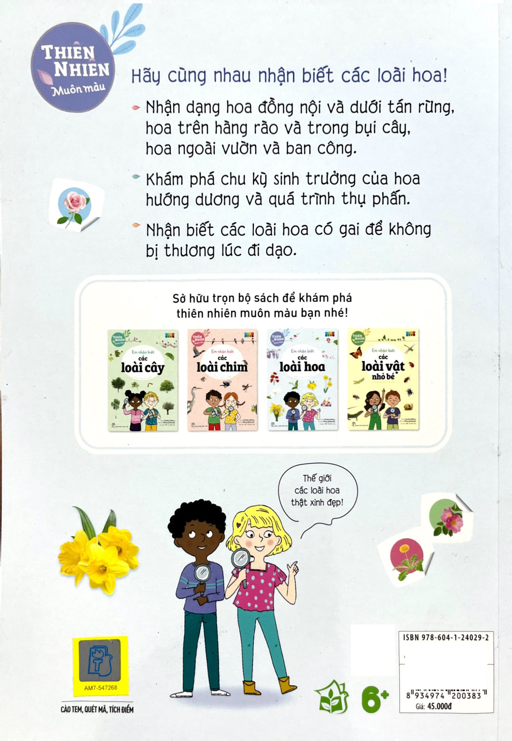 thiên nhiên muôn màu - stem - em nhận biết các loài hoa