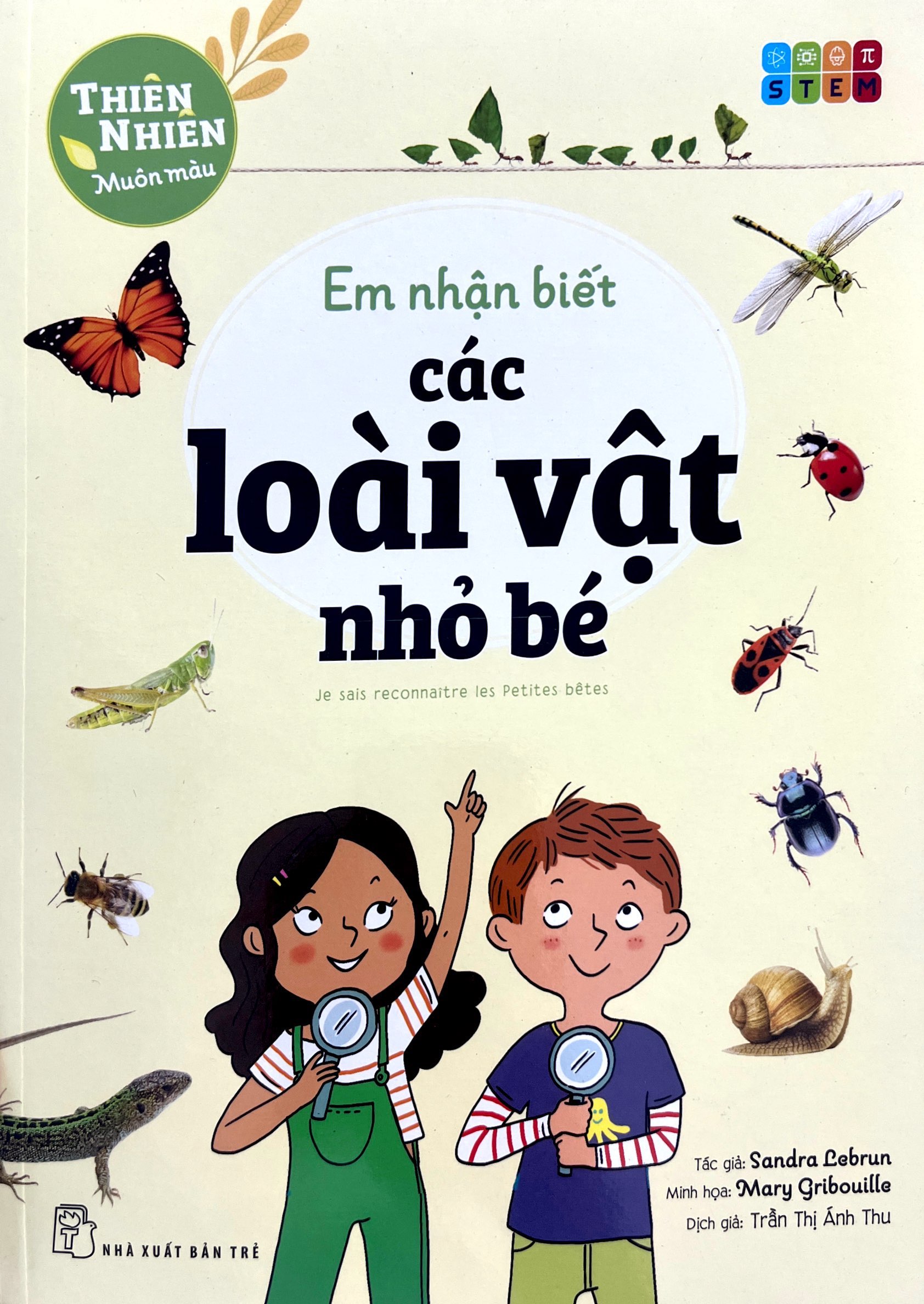thiên nhiên muôn màu - stem - em nhận biết các loài vật nhỏ bé