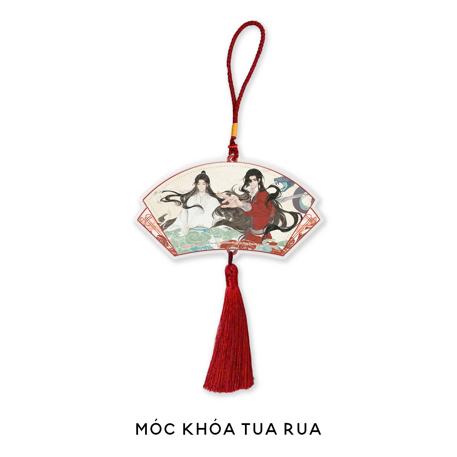 thiên quan tứ phúc - bản hoạt hình - tập 4 - bản đặc biệt - tặng kèm postcard + clear file + card film + móc khóa tua rua