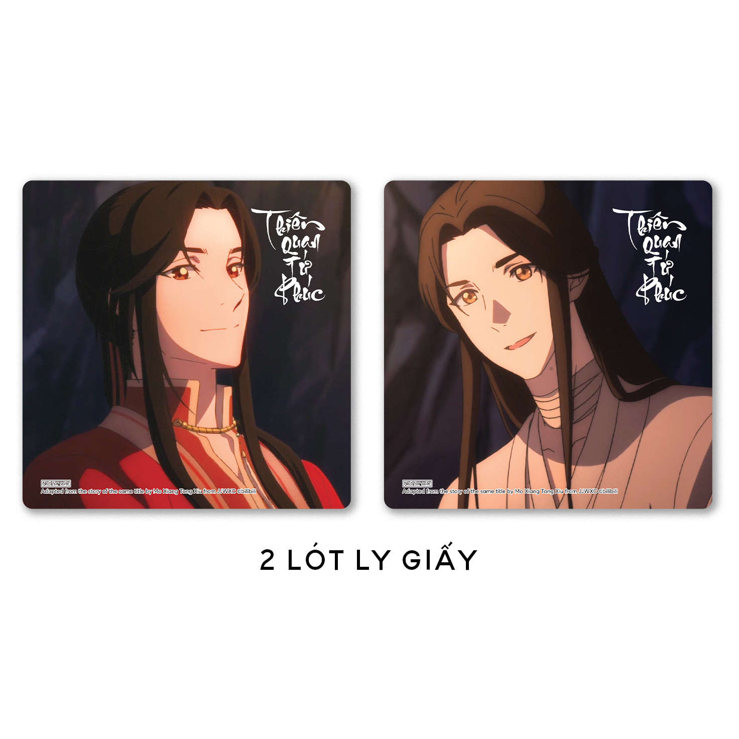thiên quan tứ phúc - bản hoạt hình - tập 5 - bản đặc biệt - tặng kèm 1 bookmark pvc + 2 lót ly giấy + 1 standee acrylic 2 mảnh