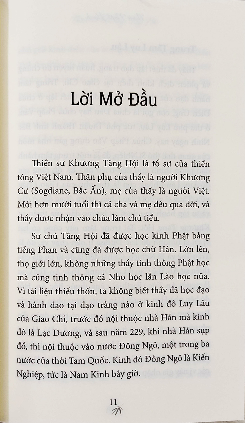 thiền sư khương tăng hội (tái bản 2022)
