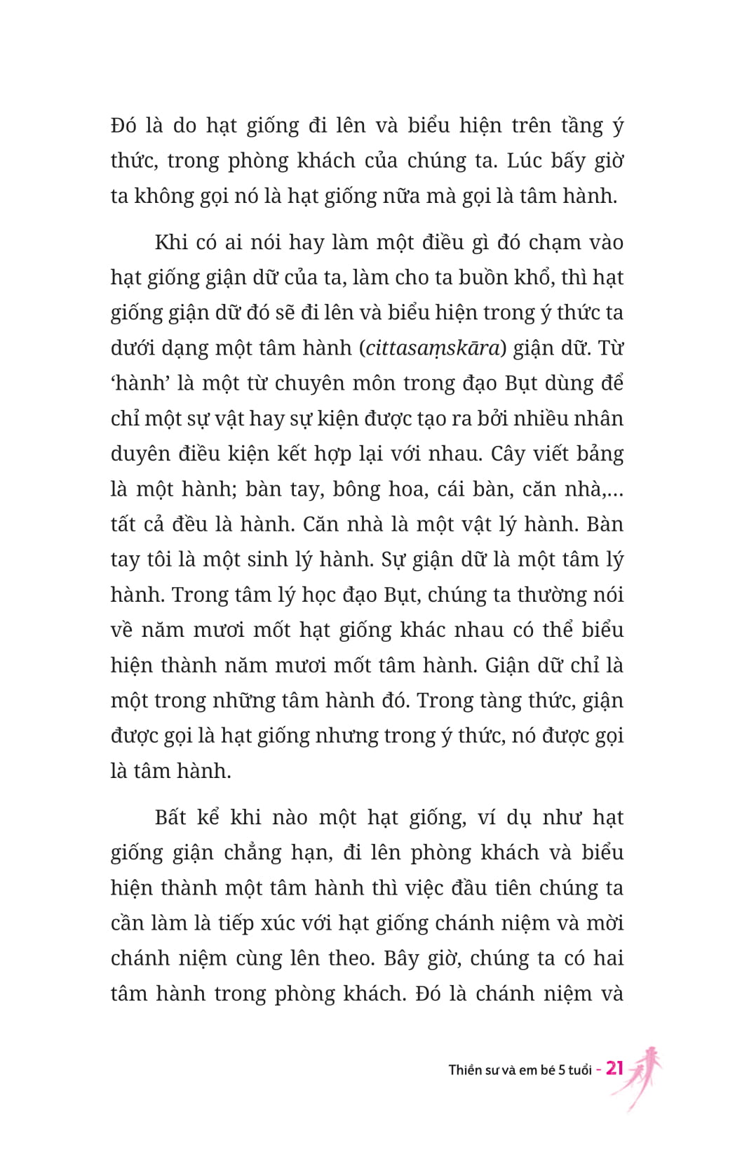 thiền sư và em bé 5 tuổi