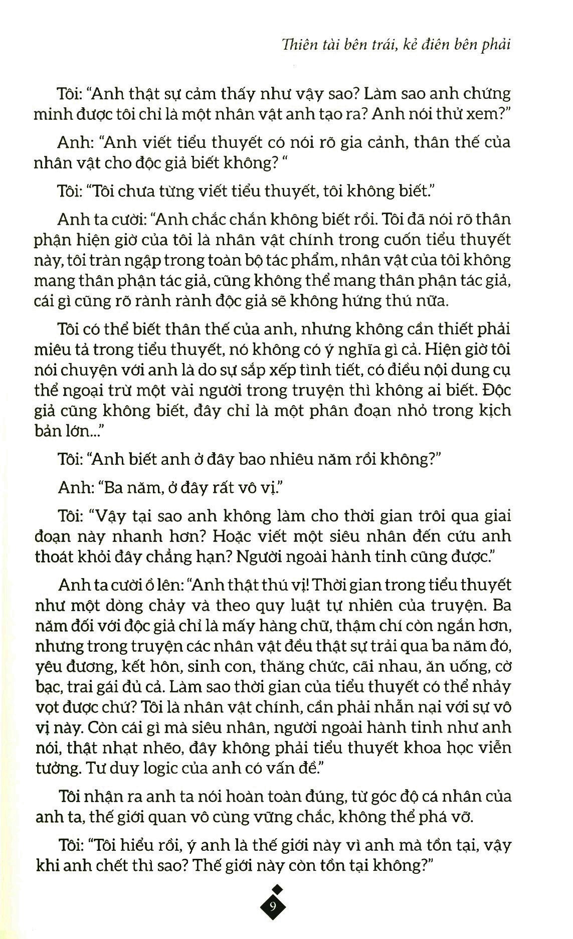 thiên tài bên trái, kẻ điên bên phải (tái bản 2021)