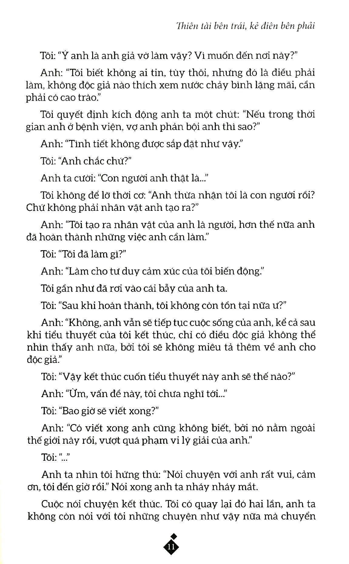 thiên tài bên trái, kẻ điên bên phải (tái bản 2021)