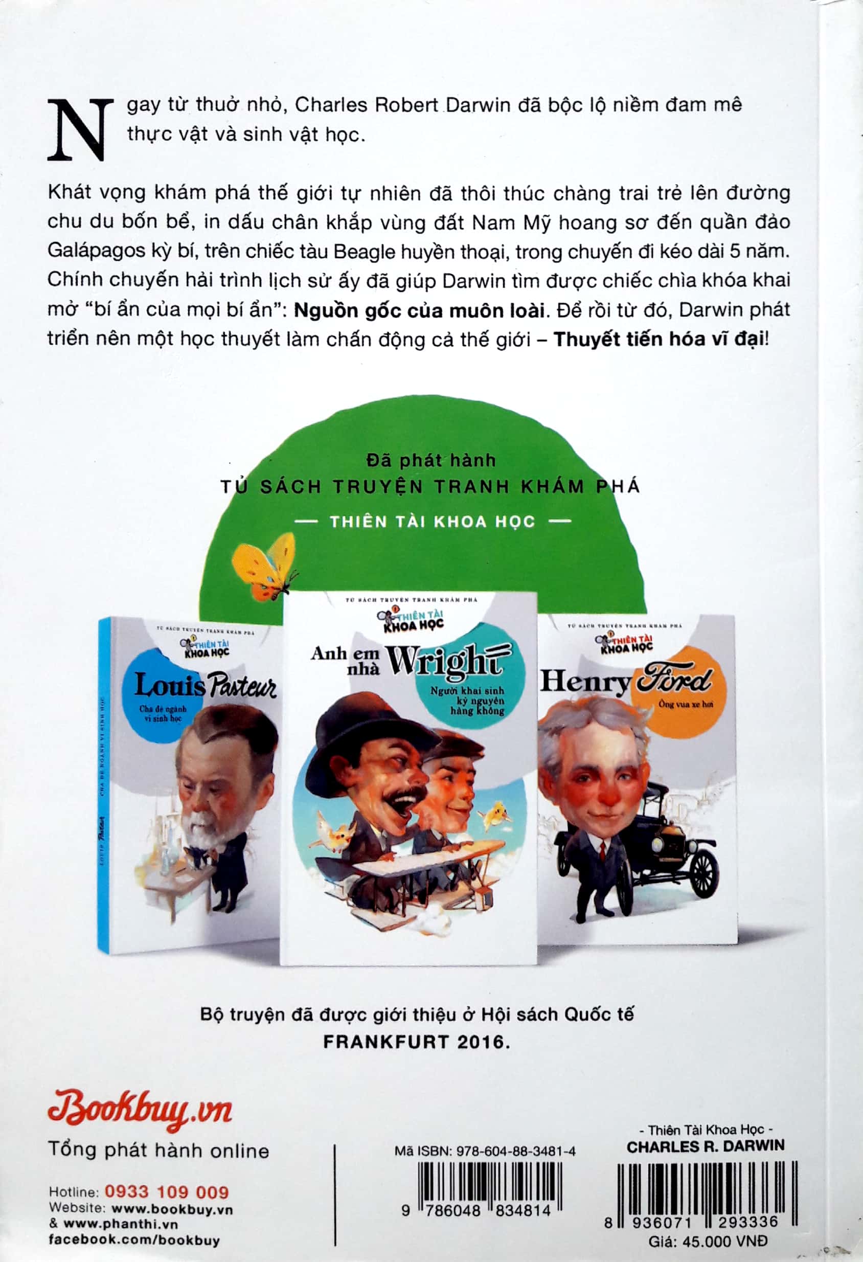 thiên tài khoa học charles r. darwin - thuyết tiến hóa vĩ đại