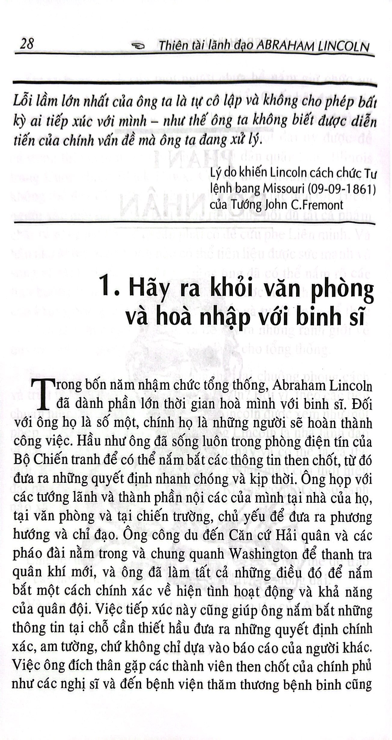 thiên tài lãnh đạo abraham linclon: chiến lược chỉ huy trong khó khăn (tái bản 2024)