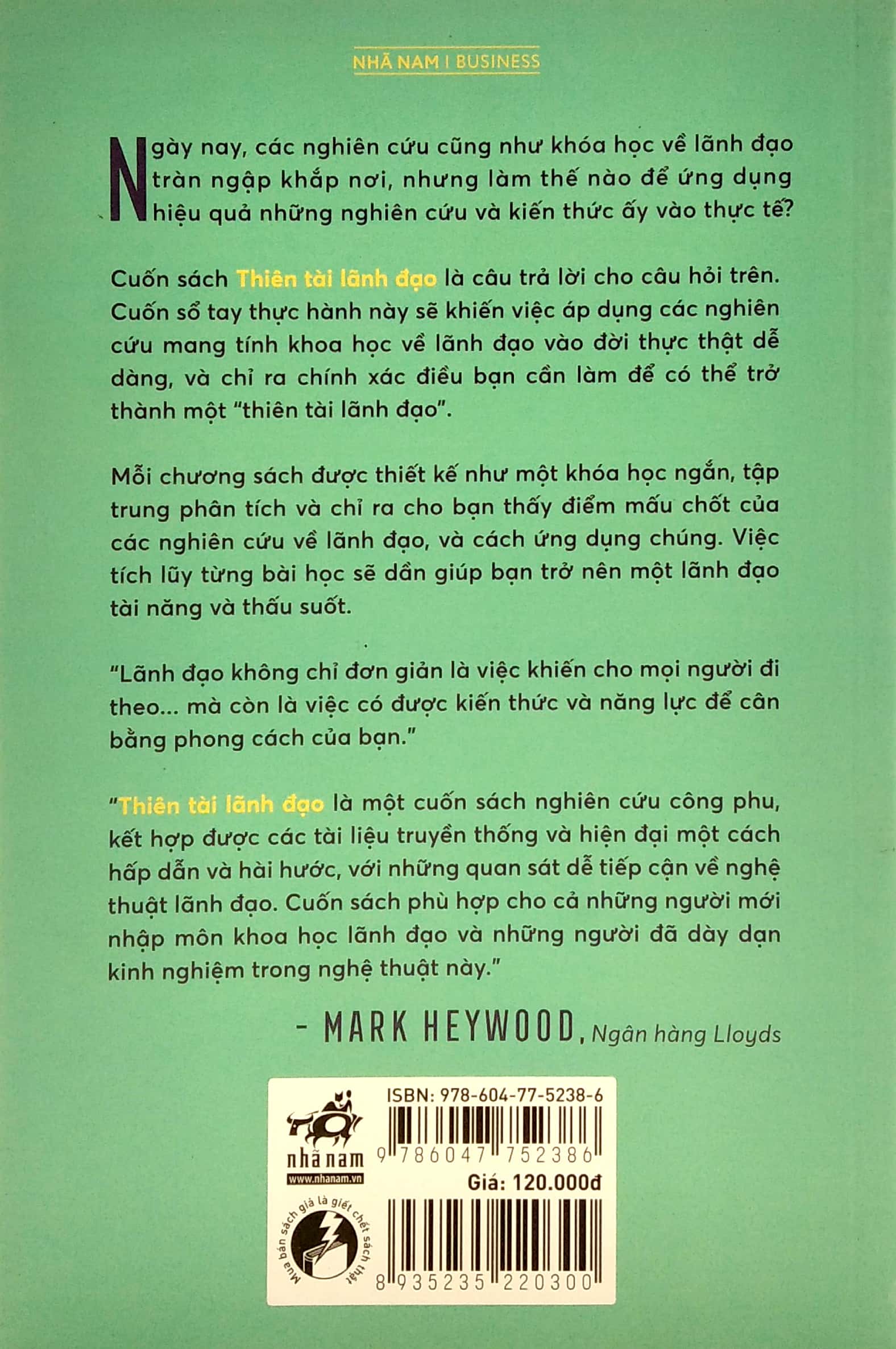 thiên tài lãnh đạo -leadership genius