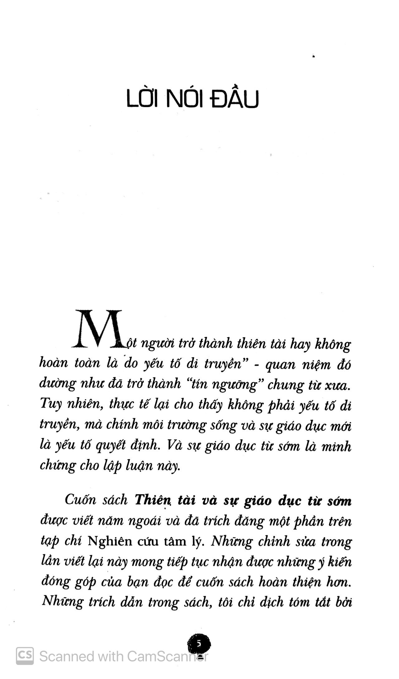 thiên tài & sự giáo dục từ sớm (tái bản 2019)