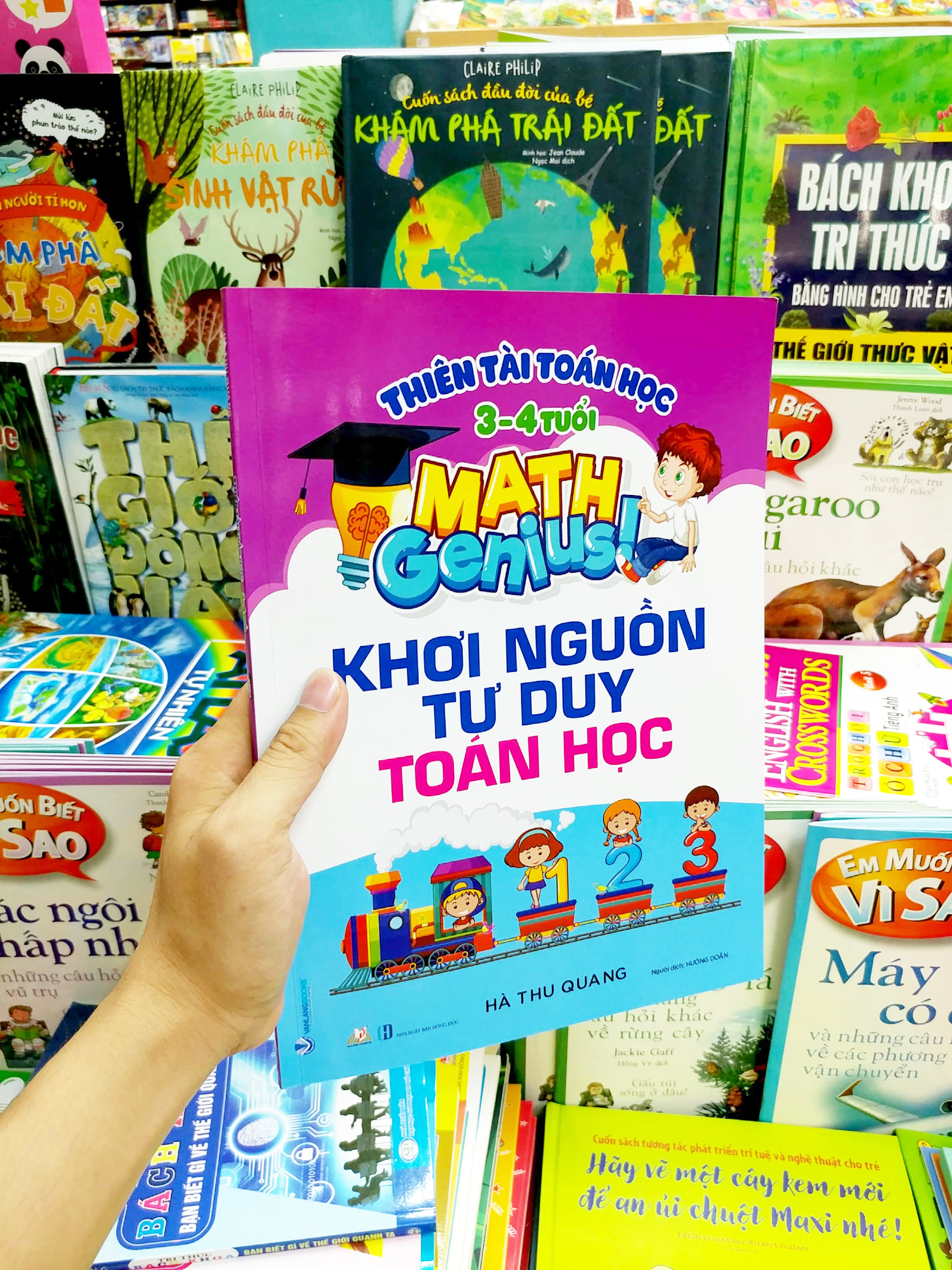 thiên tài toán học (3 - 4 tuổi) - khơi nguồn tư duy toán học