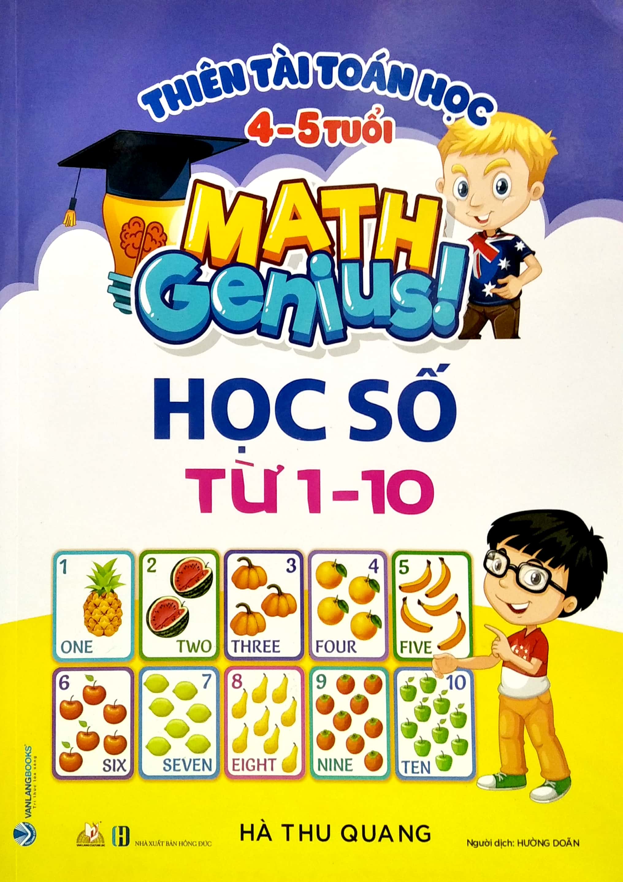 thiên tài toán học (4 - 5 tuổi) - học số từ 1-10
