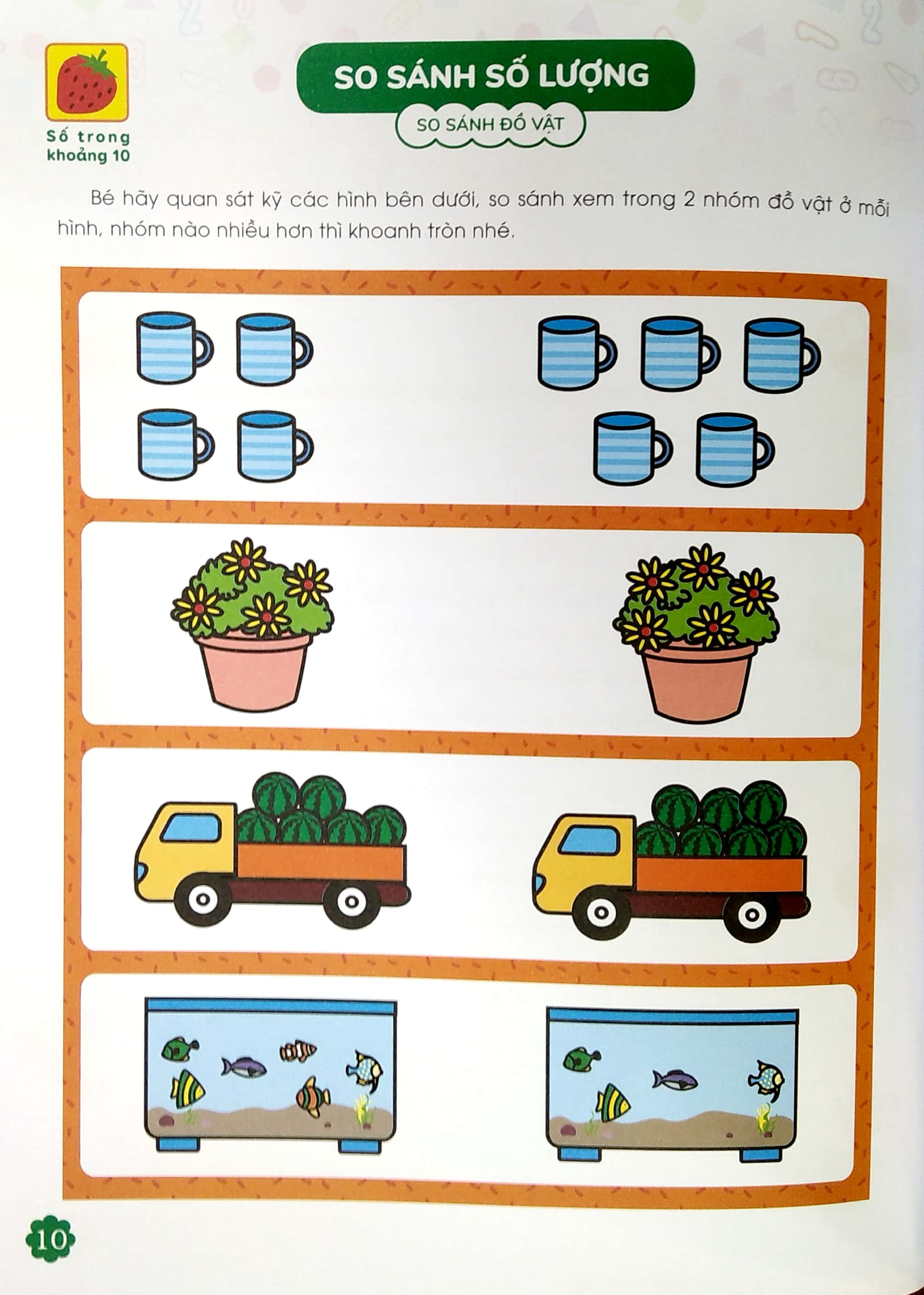 thiên tài toán học (4 - 5 tuổi) - học số từ 1-10