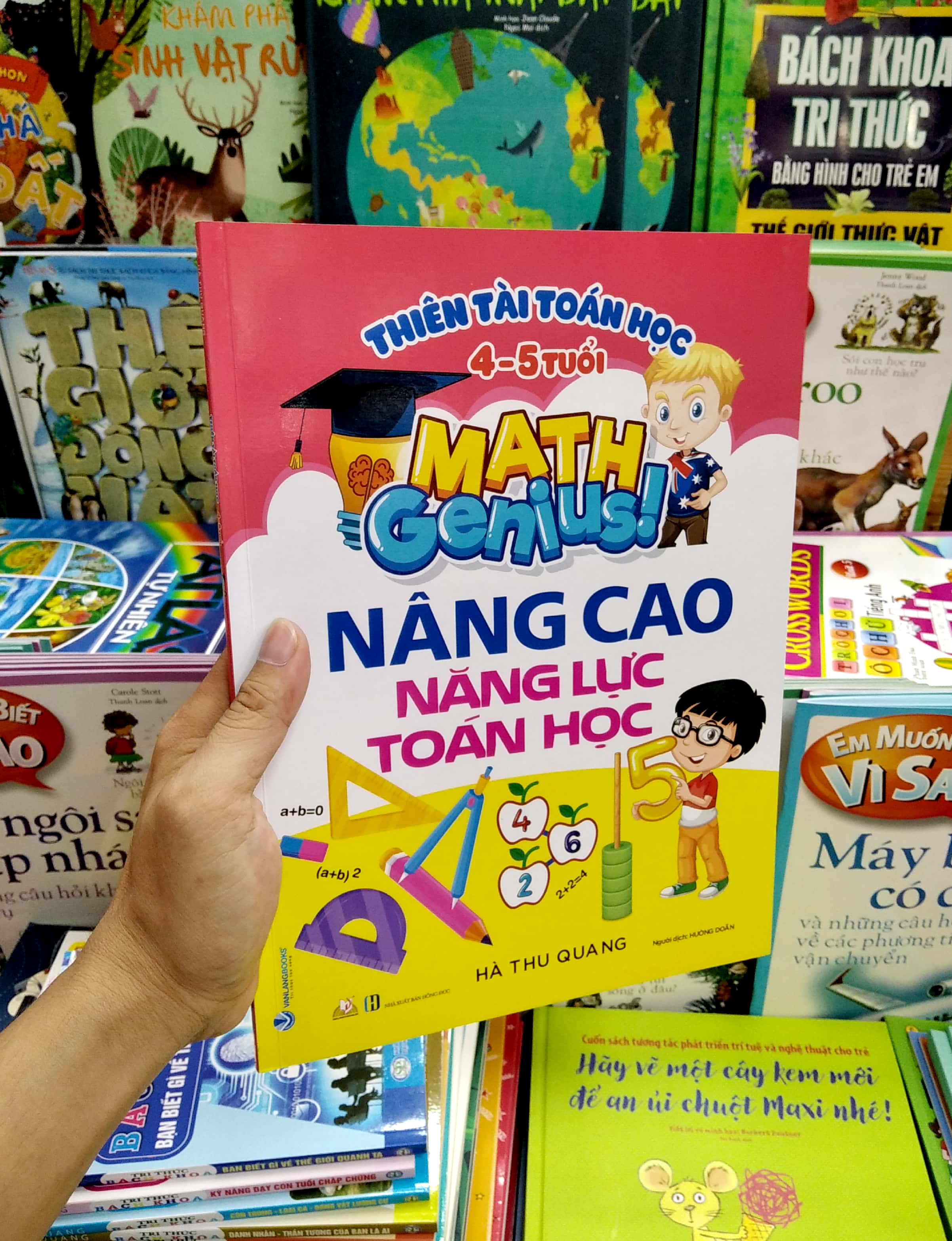 thiên tài toán học (4 - 5 tuổi) - nâng cao năng lực toán học